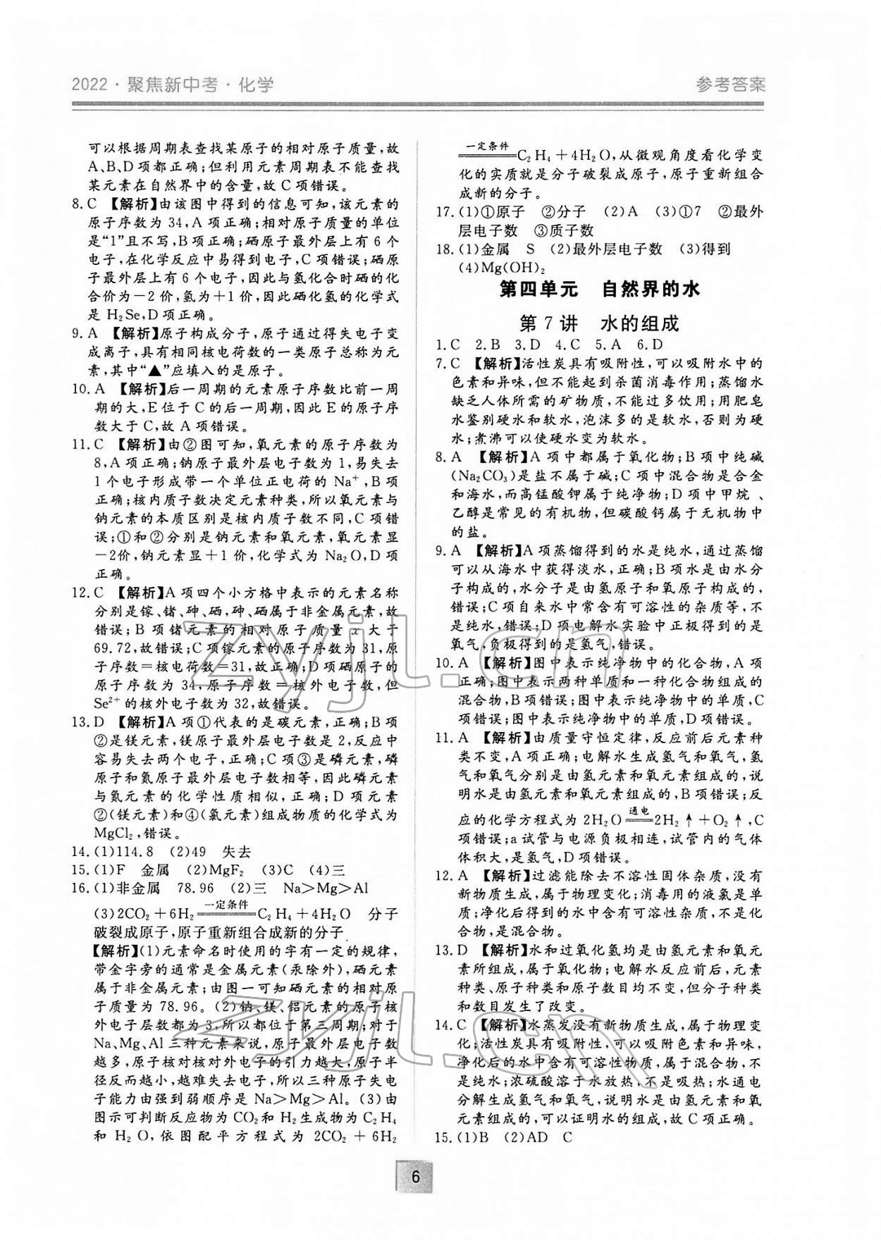 2022年聚焦新中考化学 第6页