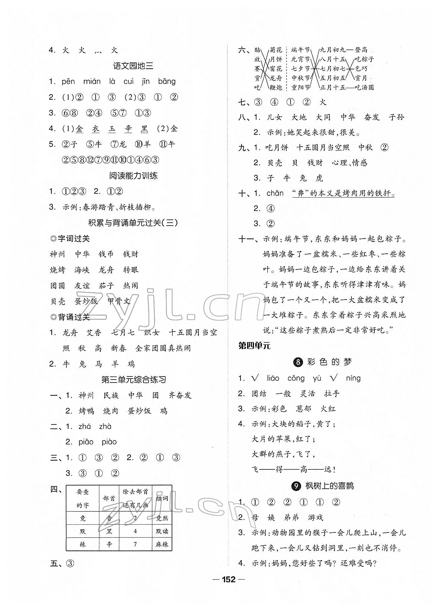 2022年新思維伴你學(xué)單元達(dá)標(biāo)測試卷二年級(jí)數(shù)學(xué)下冊(cè)人教版 第4頁