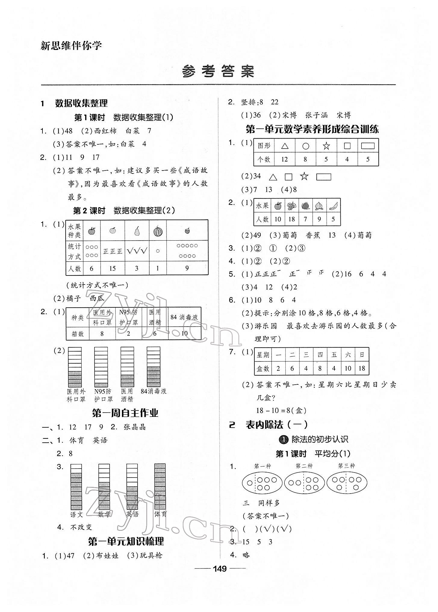 2022年新思維伴你學單元達標測試卷二年級語文下冊人教版 第1頁