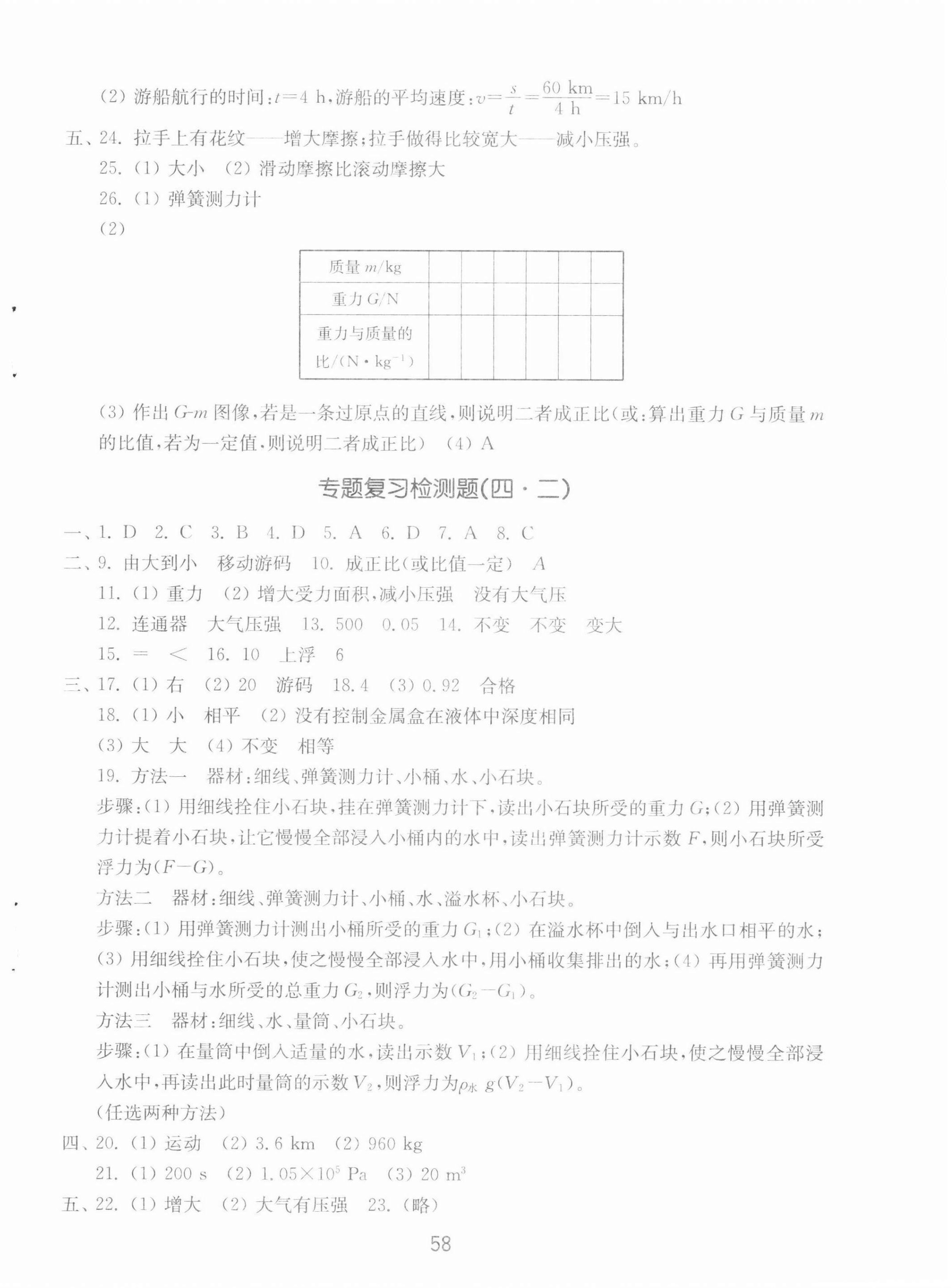 2022年初中基礎(chǔ)訓(xùn)練山東教育出版社九年級(jí)物理下冊(cè)教科版 參考答案第6頁(yè)