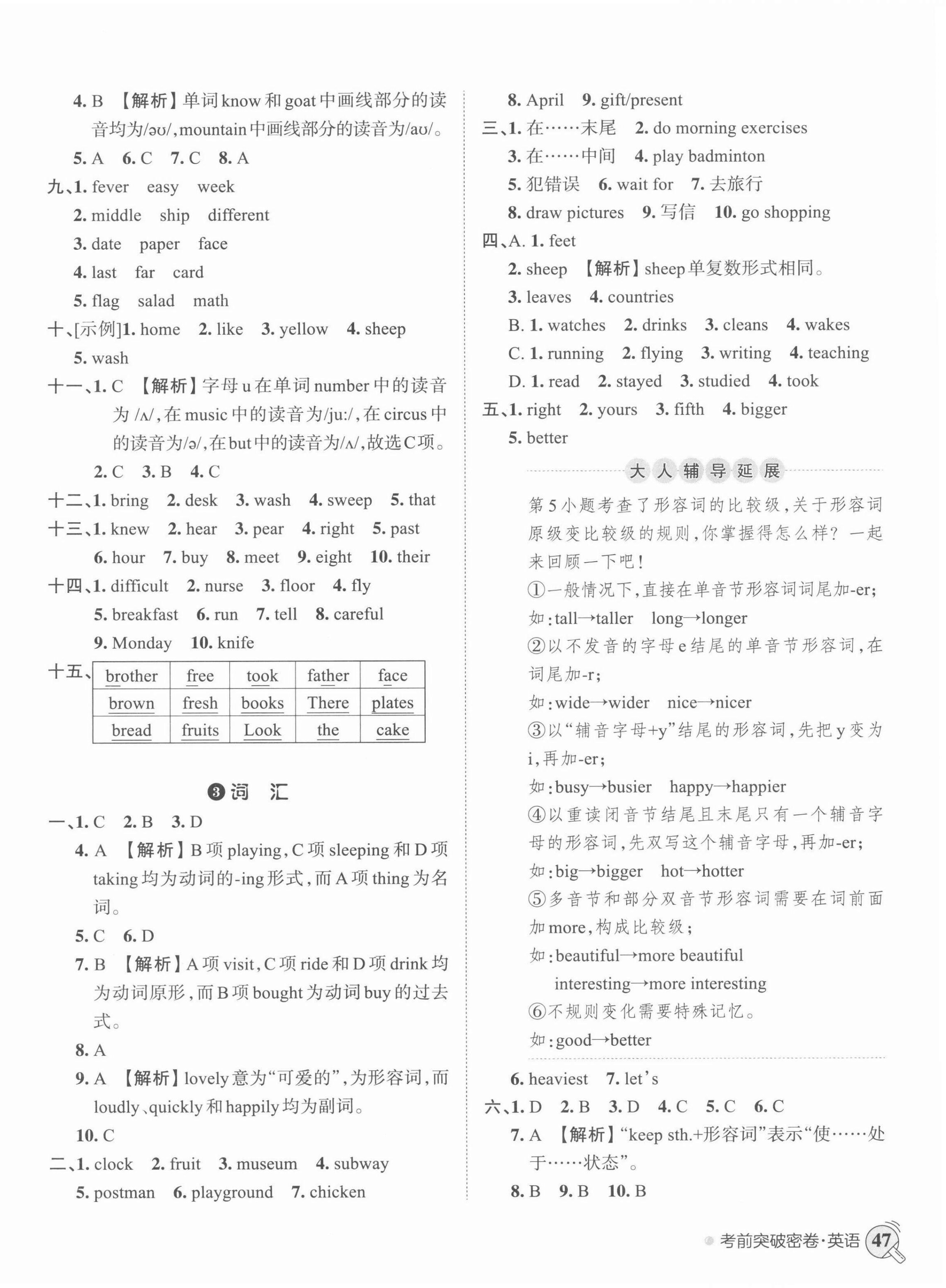 2022年小学升初中重点学校考前突破密卷英语 第2页