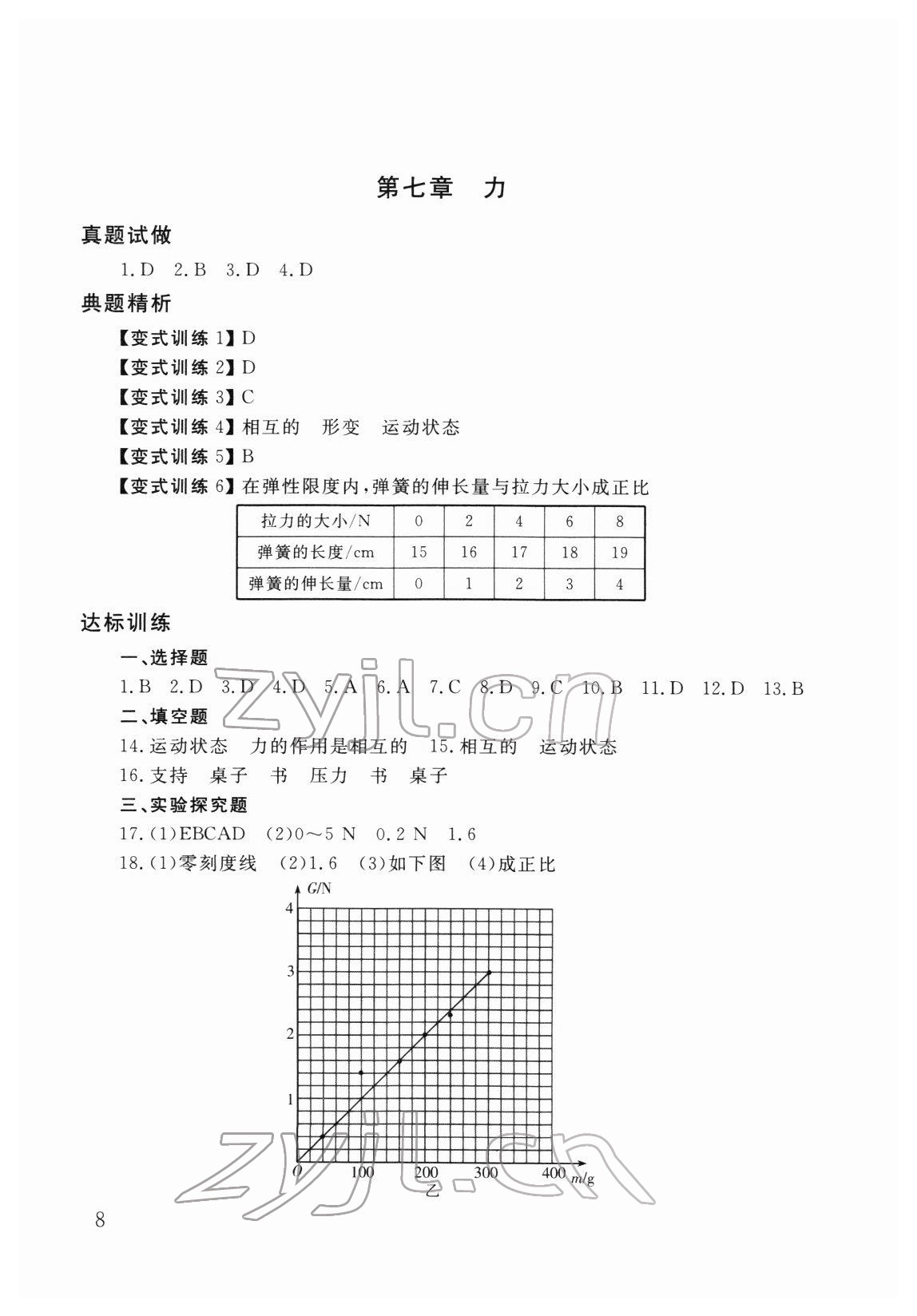 2022年劍指中考物理益陽(yáng)專版 第8頁(yè)