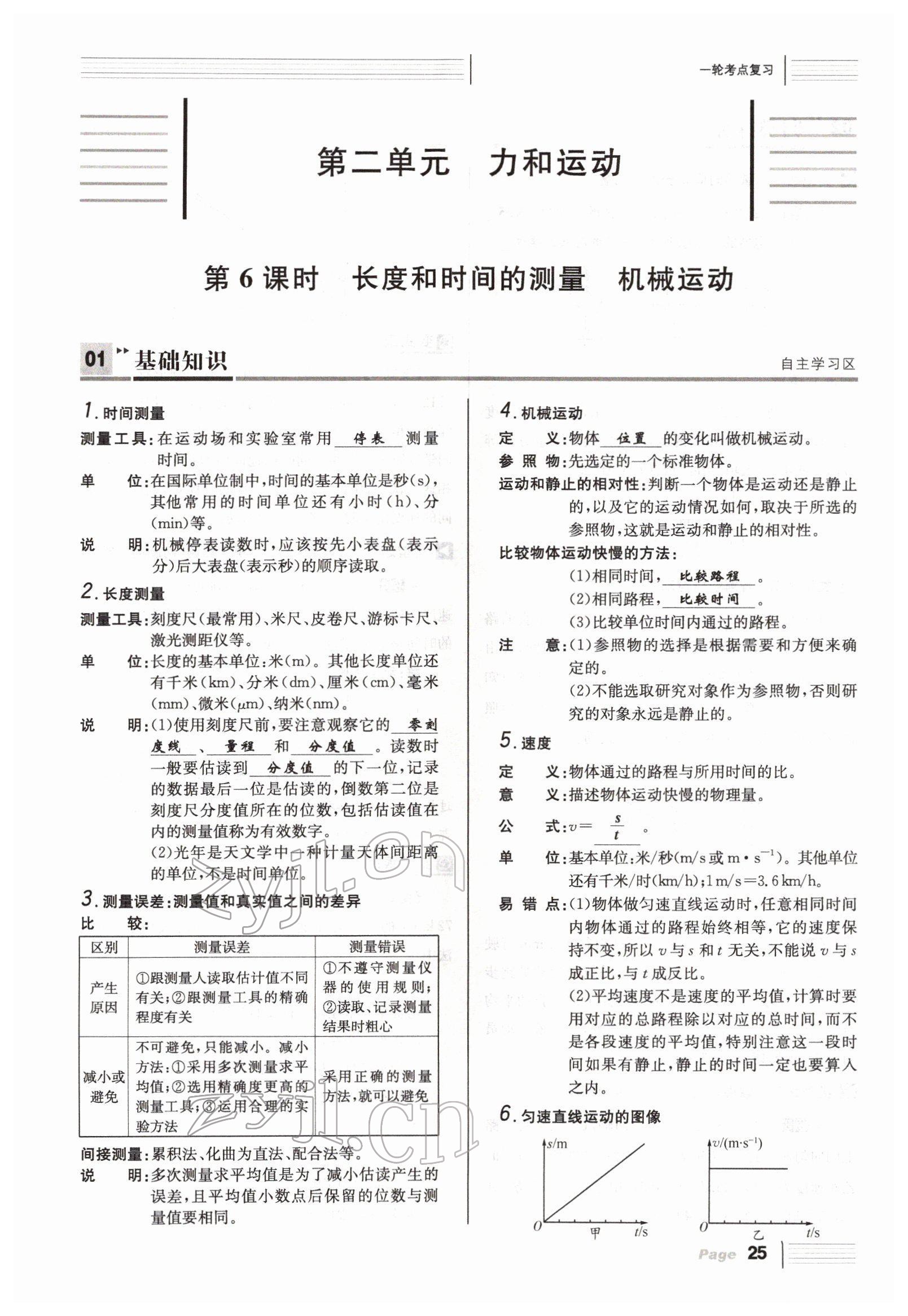 2022年全程奪冠中考突破達(dá)州專用 參考答案第25頁