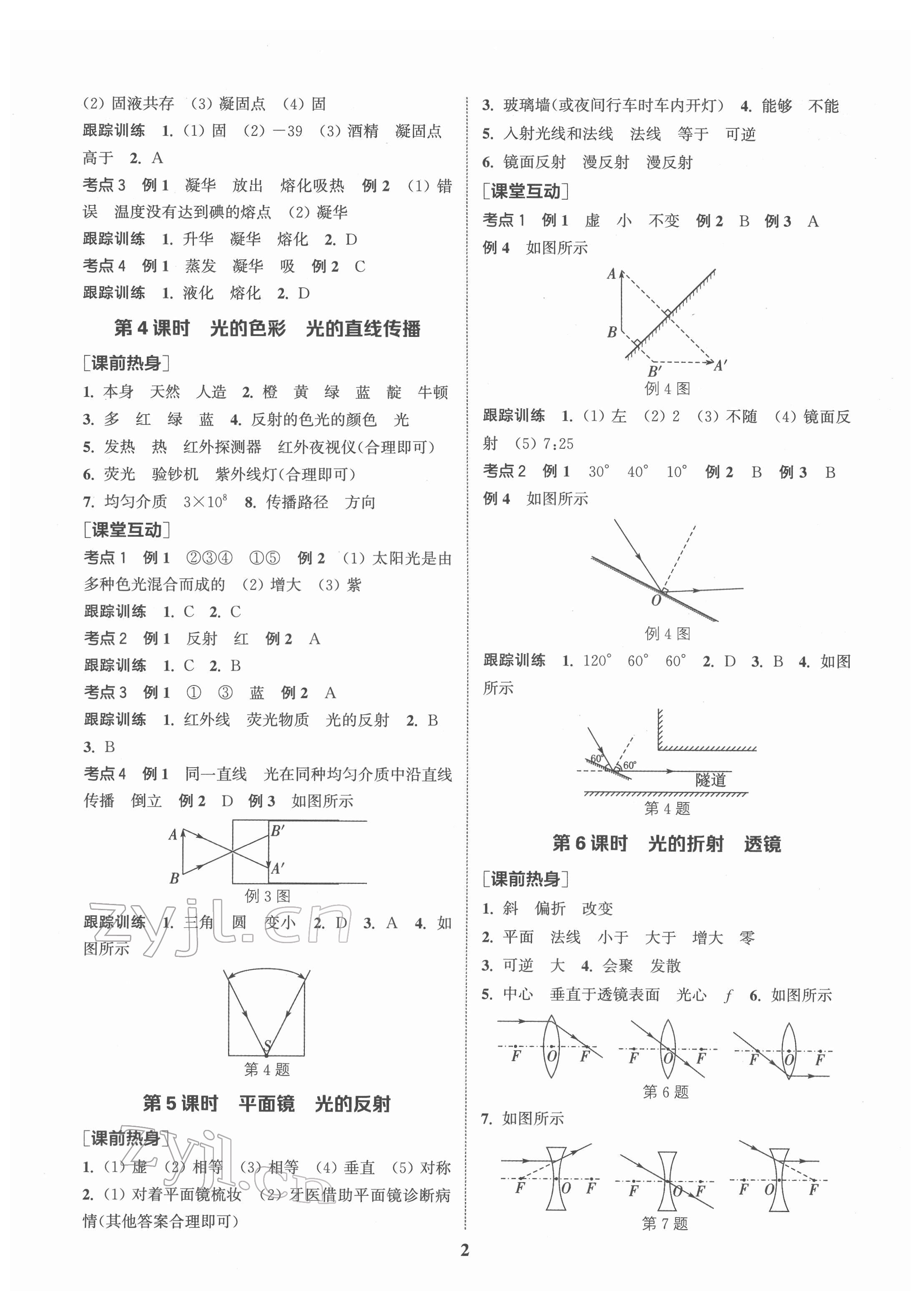 2022年金钥匙1加1中考总复习物理国标江苏版 第2页