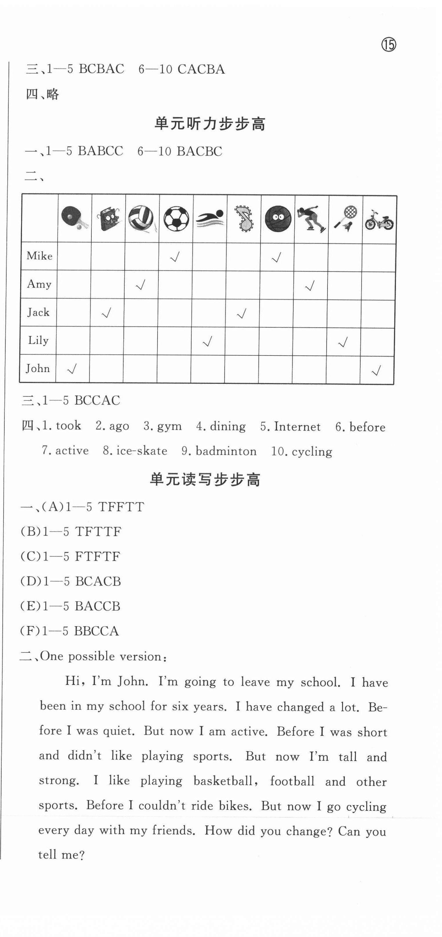 2022年?duì)钤蝗掏黄茖?dǎo)練測(cè)六年級(jí)英語(yǔ)下冊(cè)人教版佛山專版 第9頁(yè)