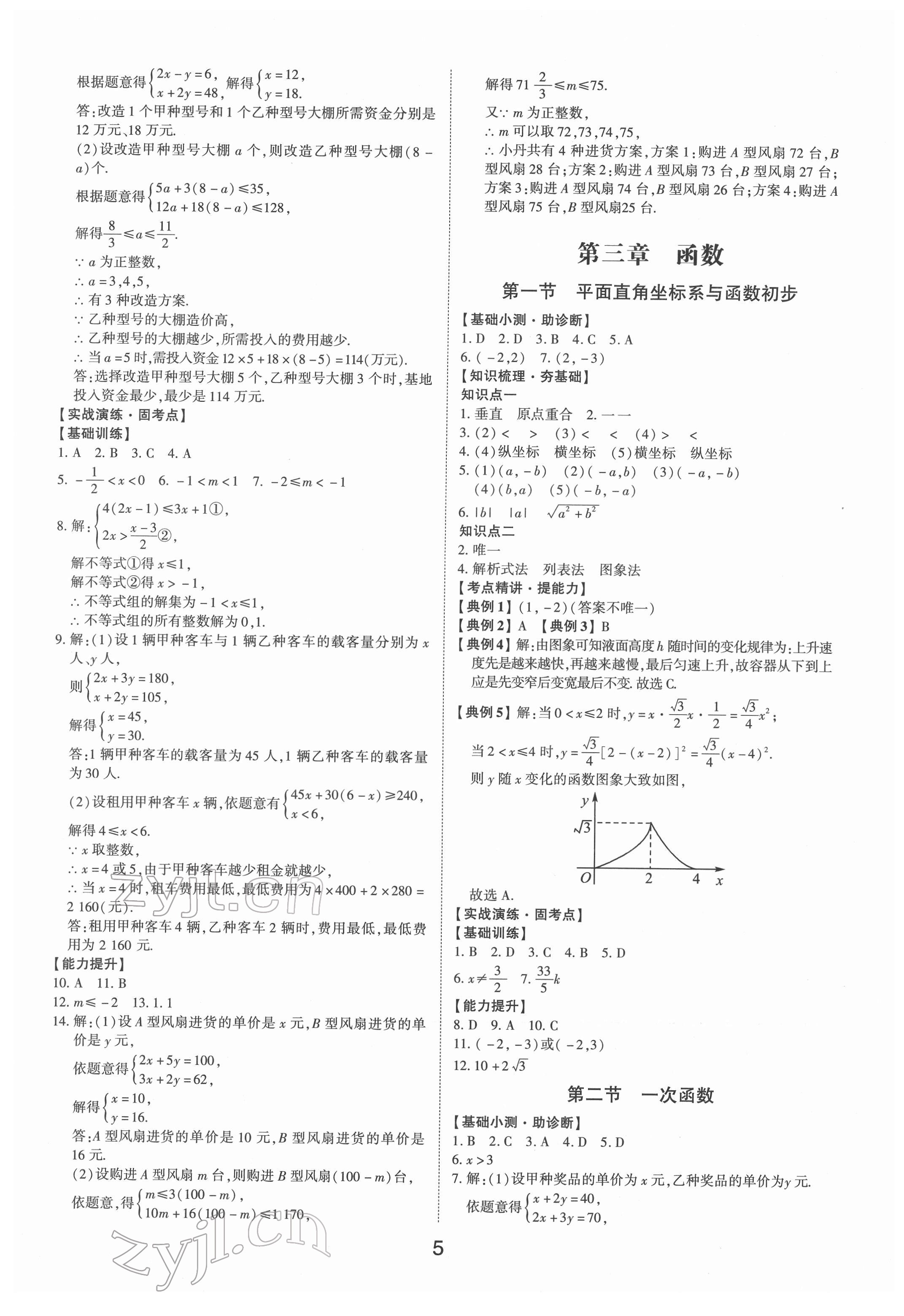 2022年初中總復(fù)習(xí)手冊數(shù)學(xué)山東科學(xué)技術(shù)出版社 第5頁