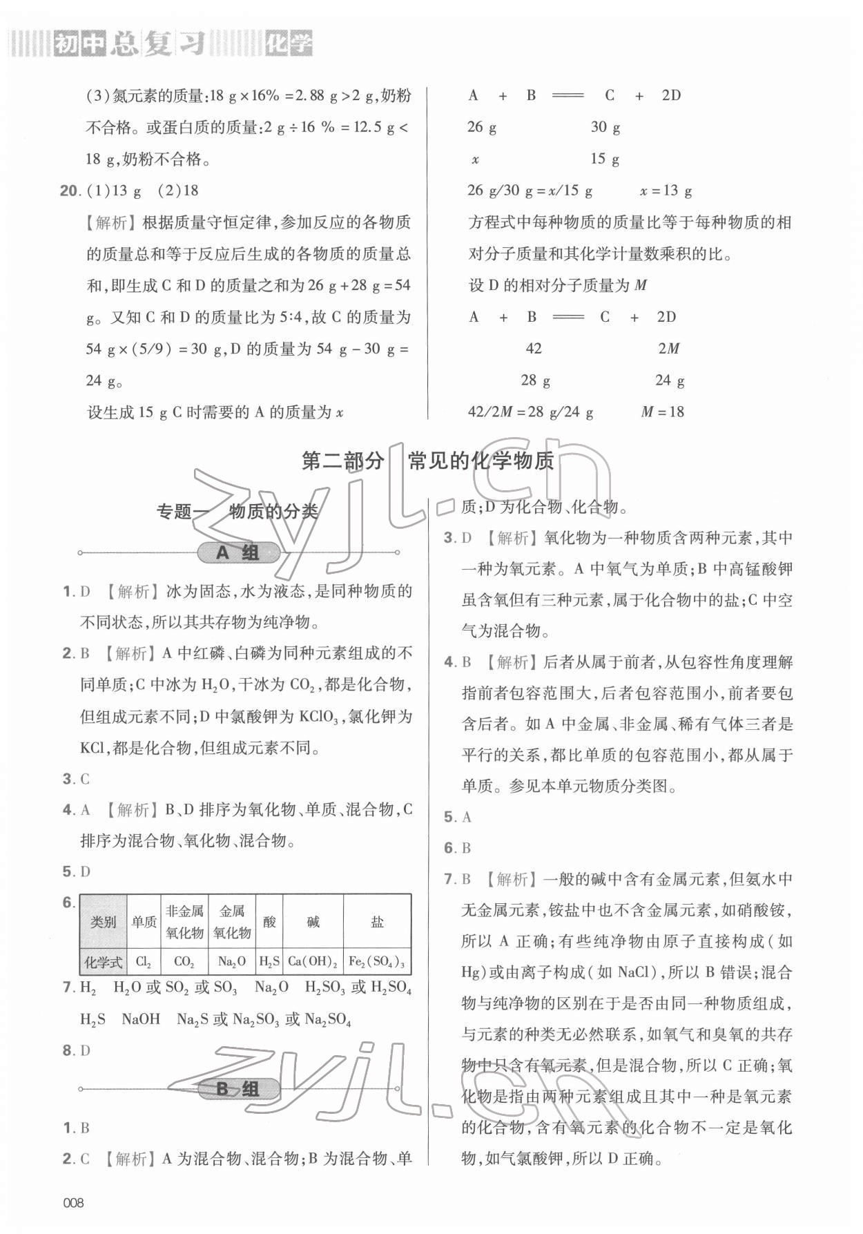 2022年學習質量監(jiān)測初中總復習化學人教版 第8頁