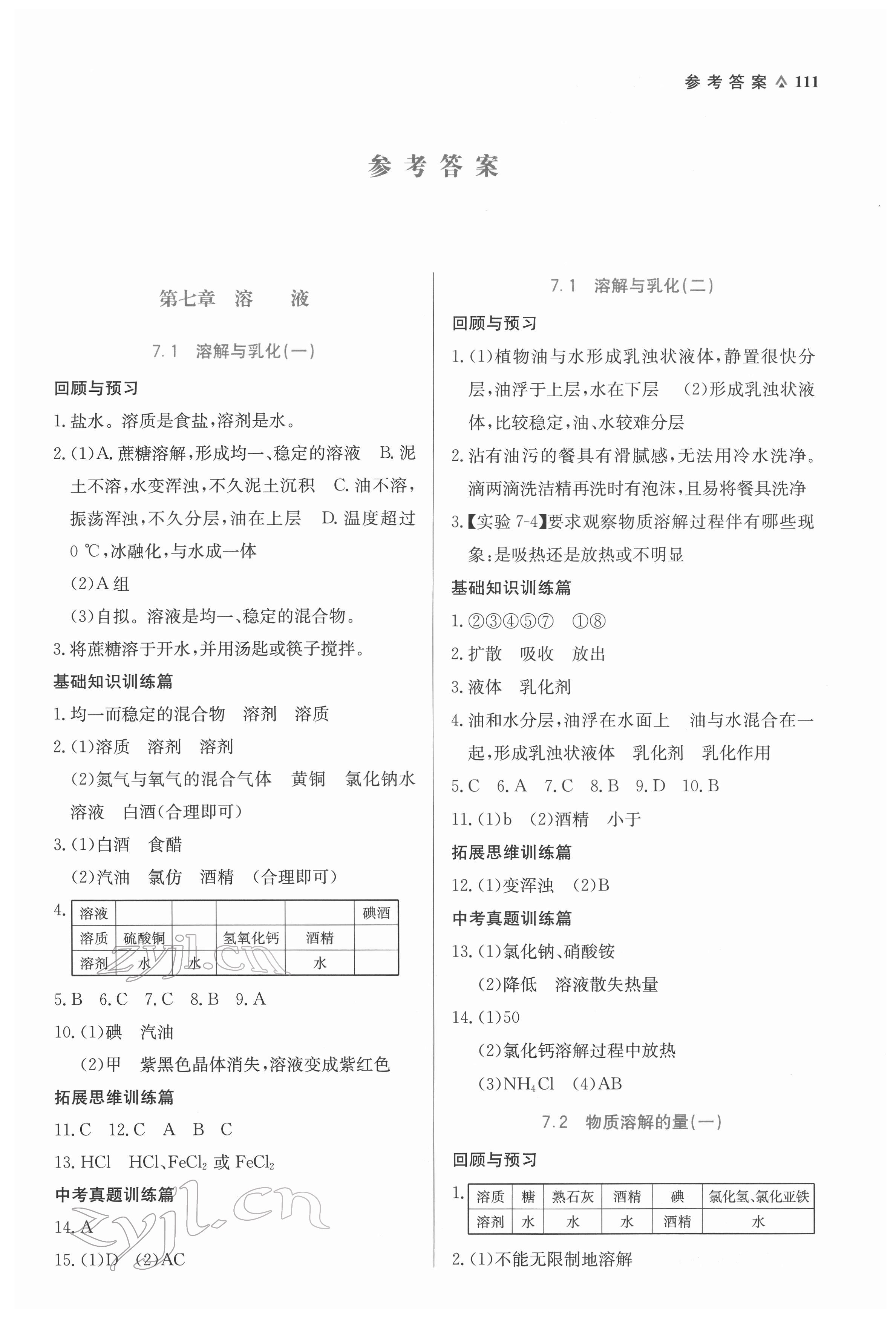 2022年教材解讀與優(yōu)化講練九年級(jí)化學(xué)下冊科粵版 第1頁