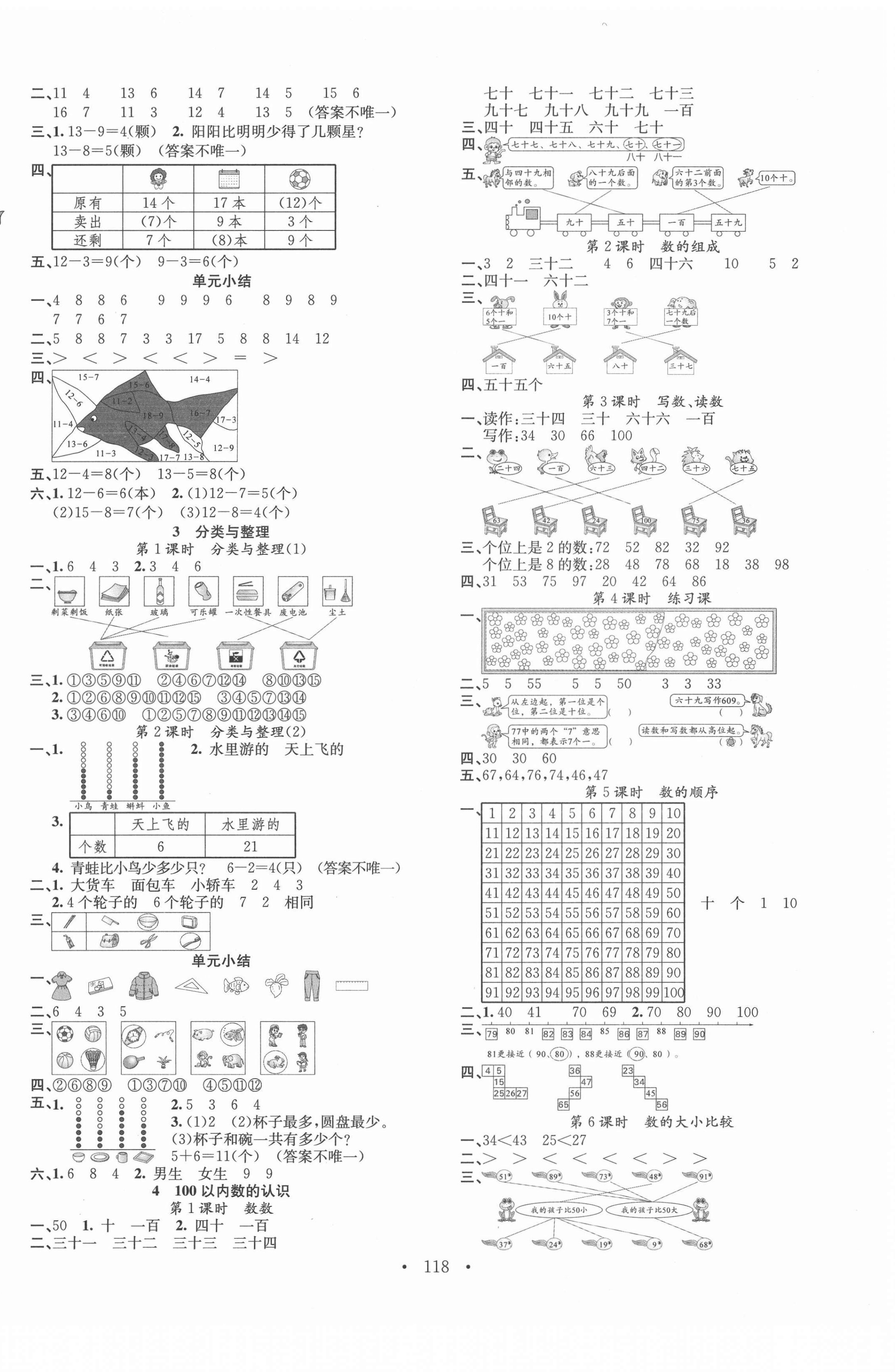 2022年名校課堂一年級數(shù)學下冊人教版福建專版 第2頁