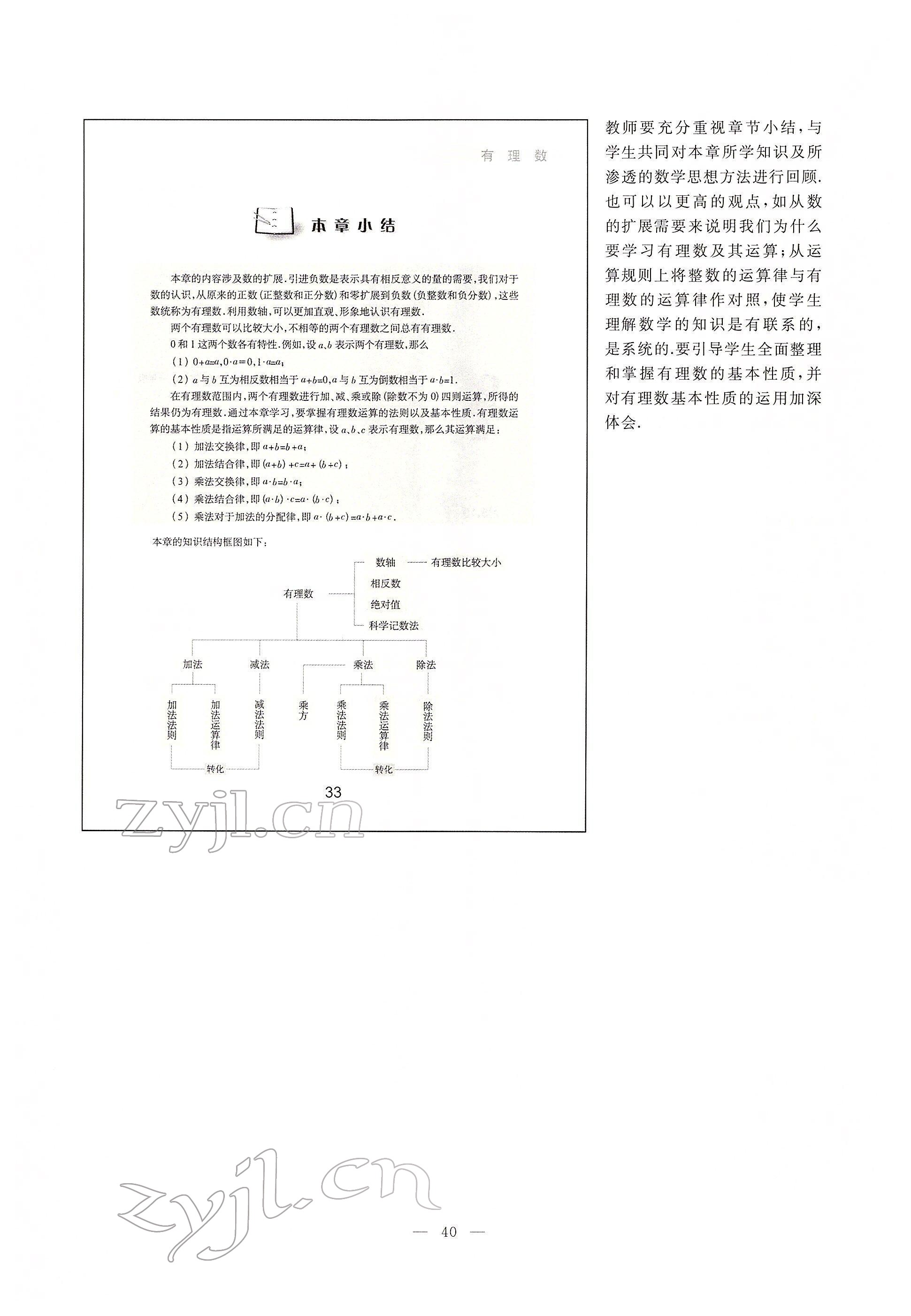 2022年教材課本六年級數(shù)學(xué)下冊滬教版54制 參考答案第33頁