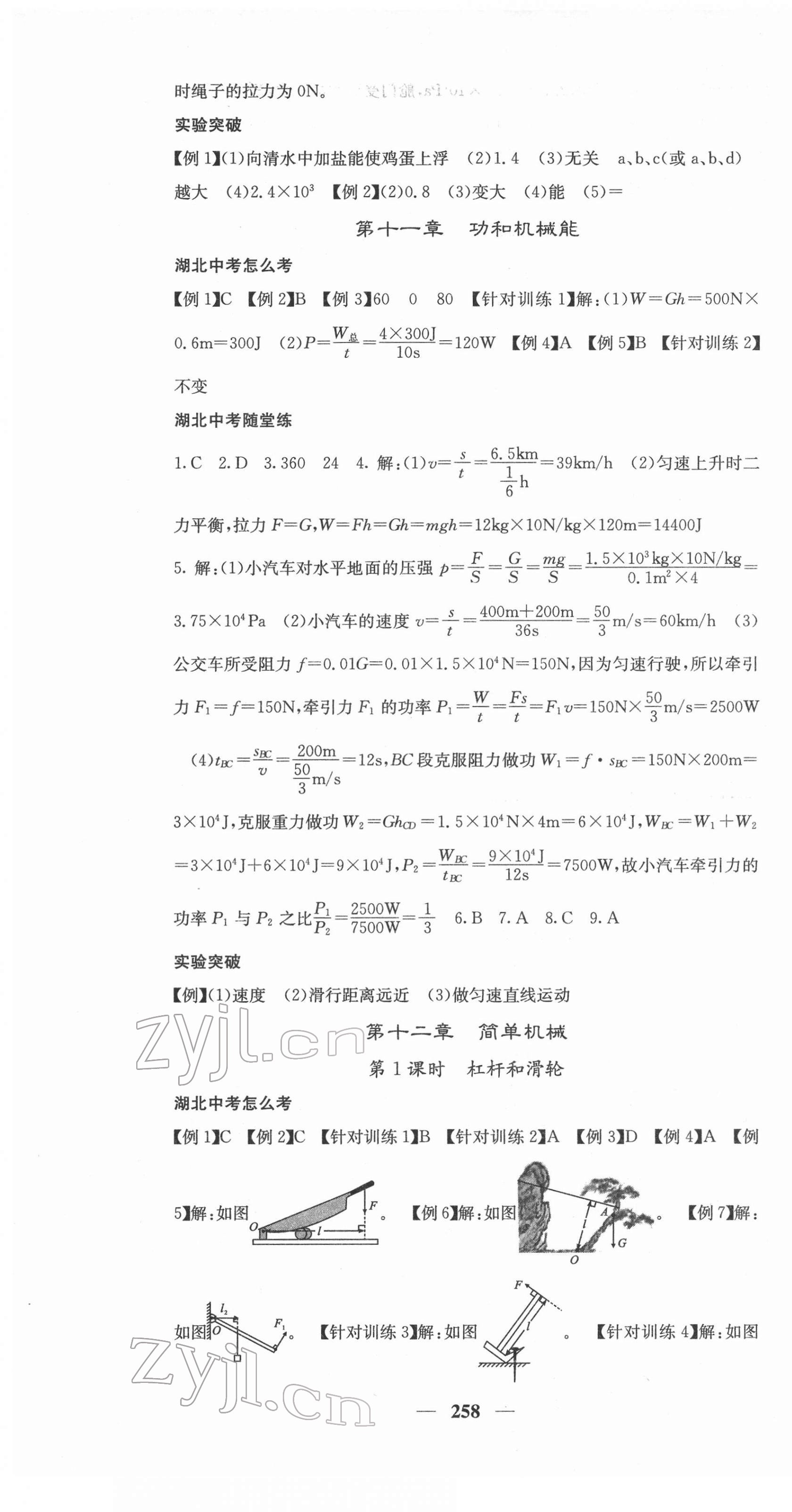 2022年中考新航線(xiàn)物理中考人教版湖北專(zhuān)版 第7頁(yè)