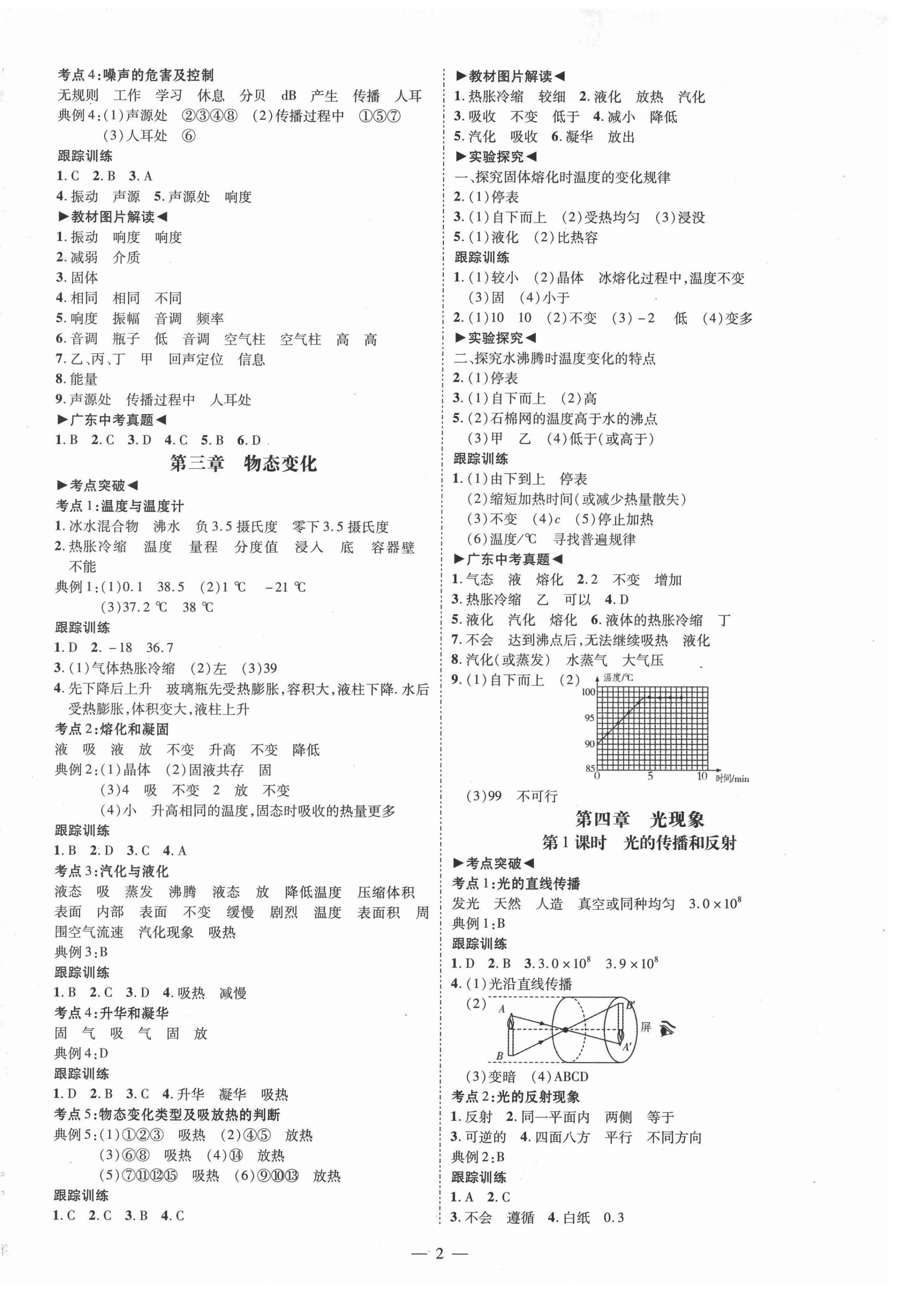 2022年中考沖刺物理廣東專版 第2頁(yè)