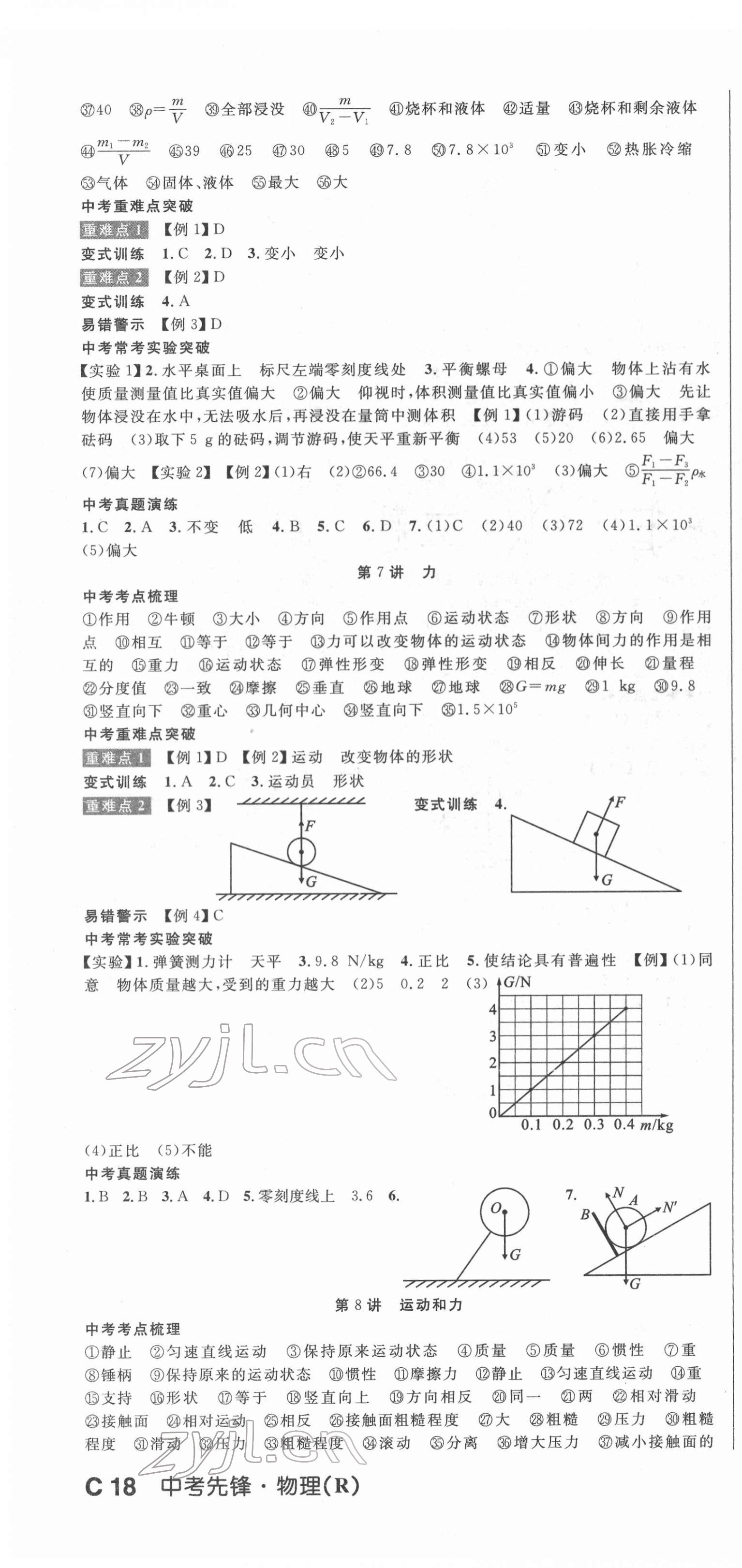 2022年中考先鋒物理岳陽專版 第4頁