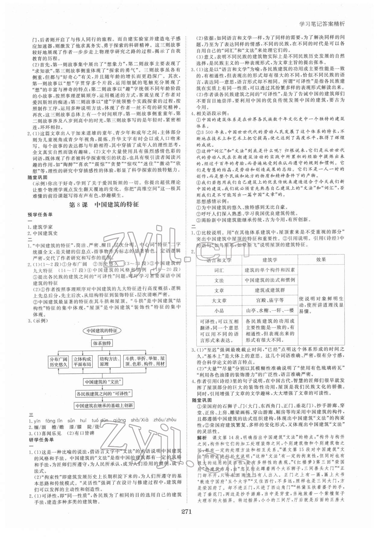 2022年步步高學(xué)習(xí)筆記高中語文必修下冊人教版 第11頁