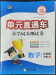 2022年開源圖書單元直通車六年級(jí)數(shù)學(xué)下冊人教版