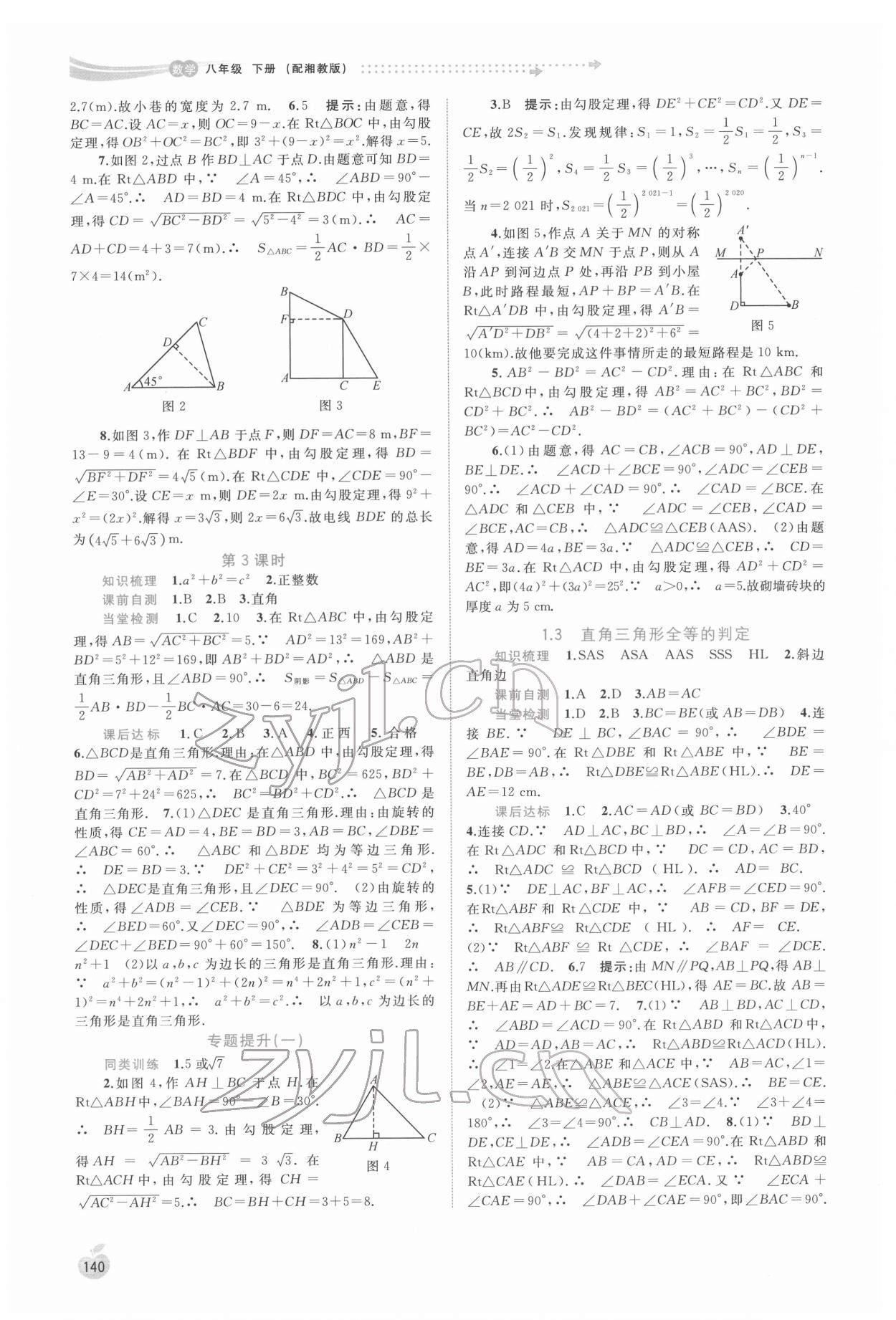 2022年新課程學(xué)習(xí)與測評同步學(xué)習(xí)八年級數(shù)學(xué)下冊湘教版 第2頁