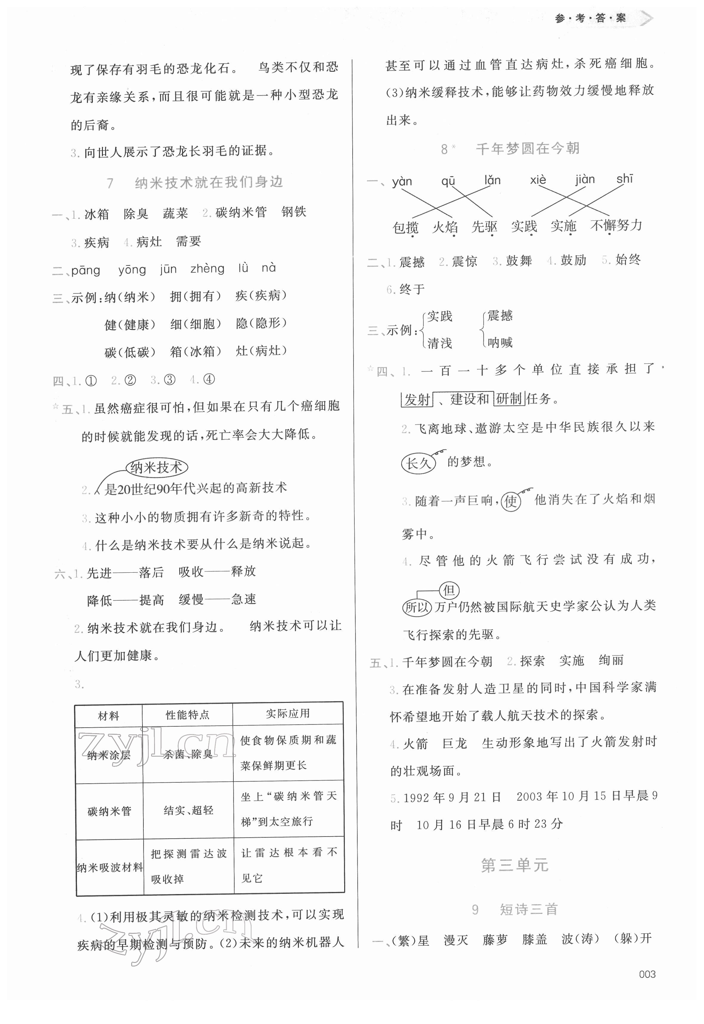 2022年學(xué)習(xí)質(zhì)量監(jiān)測(cè)四年級(jí)語(yǔ)文下冊(cè)人教版 第3頁(yè)