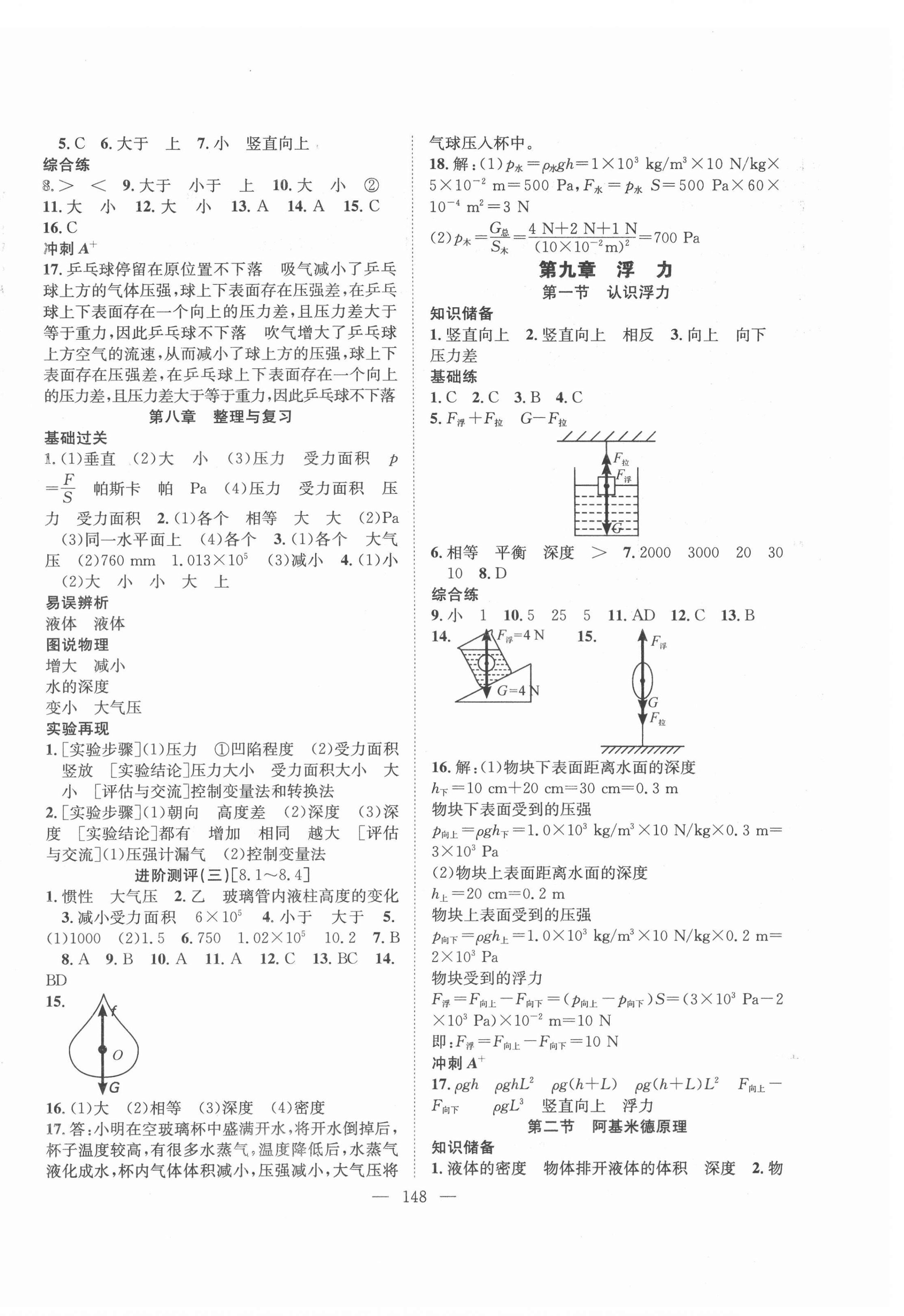 2022年名師學(xué)案八年級(jí)物理下冊(cè)滬科版 第4頁(yè)