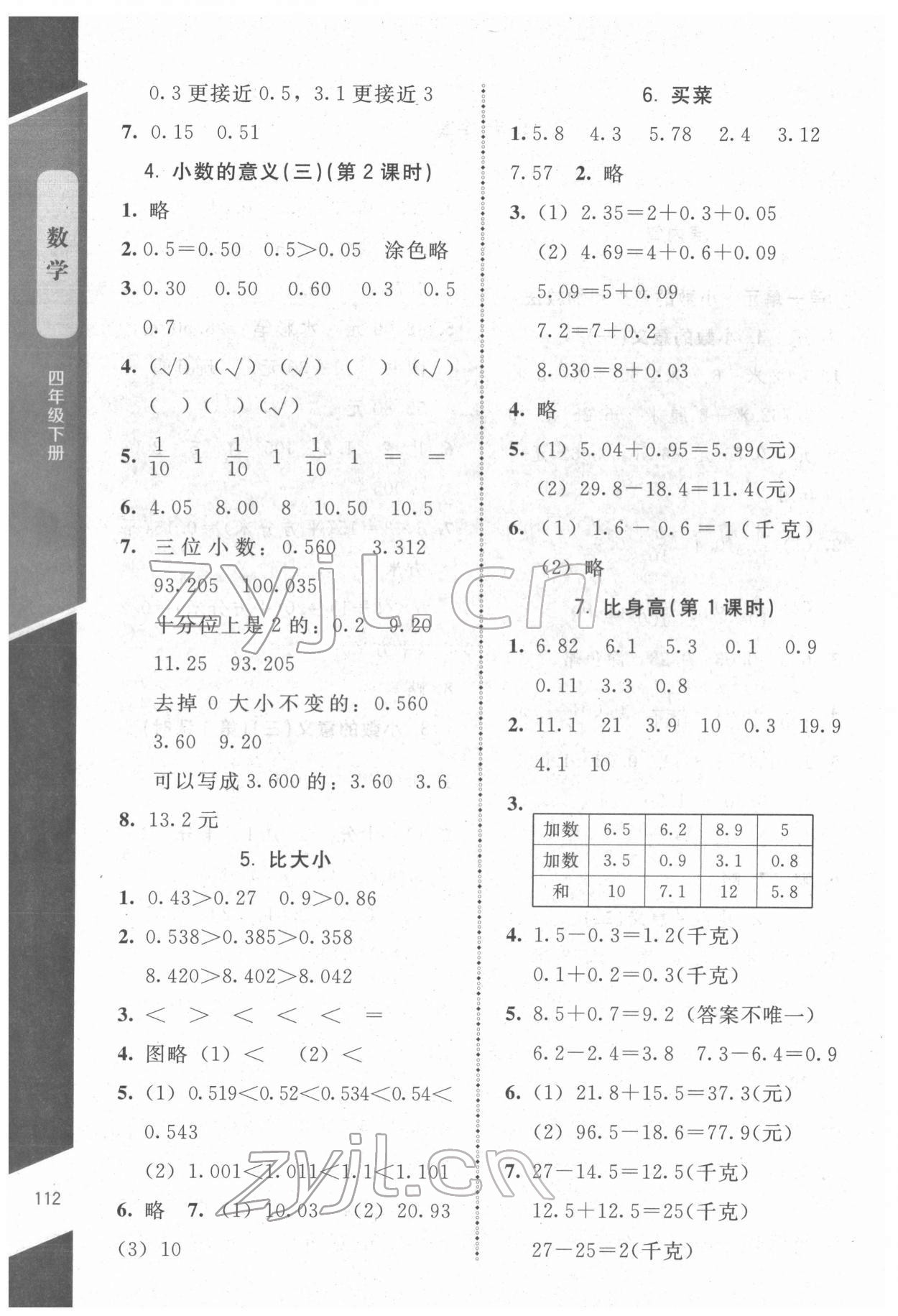 2022年課內(nèi)課外直通車四年級(jí)數(shù)學(xué)下冊(cè)北師大版江西專版 第2頁