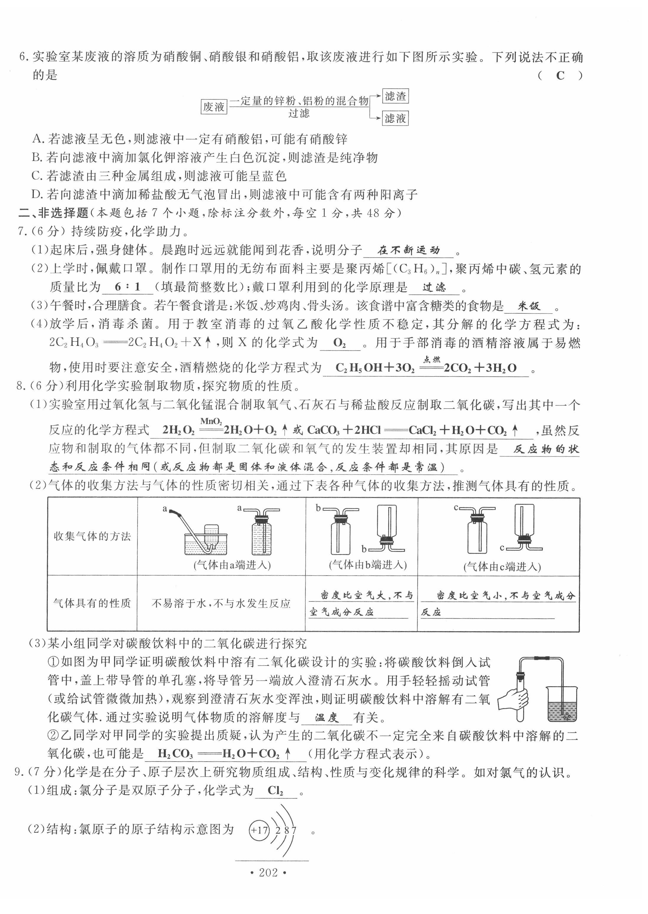 2022年地道中考貴陽中考總復(fù)習(xí)化學(xué) 第10頁