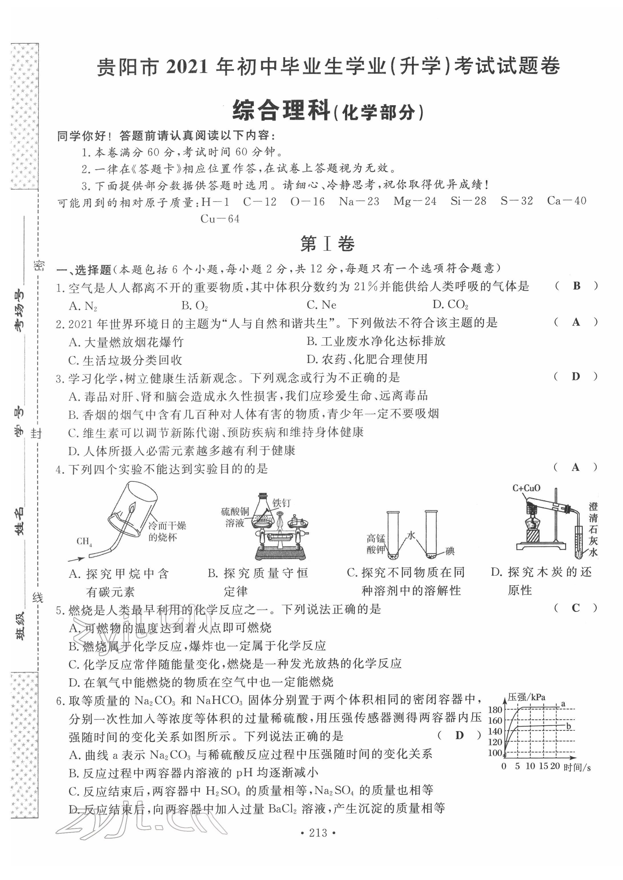 2022年地道中考貴陽(yáng)中考總復(fù)習(xí)化學(xué) 第21頁(yè)