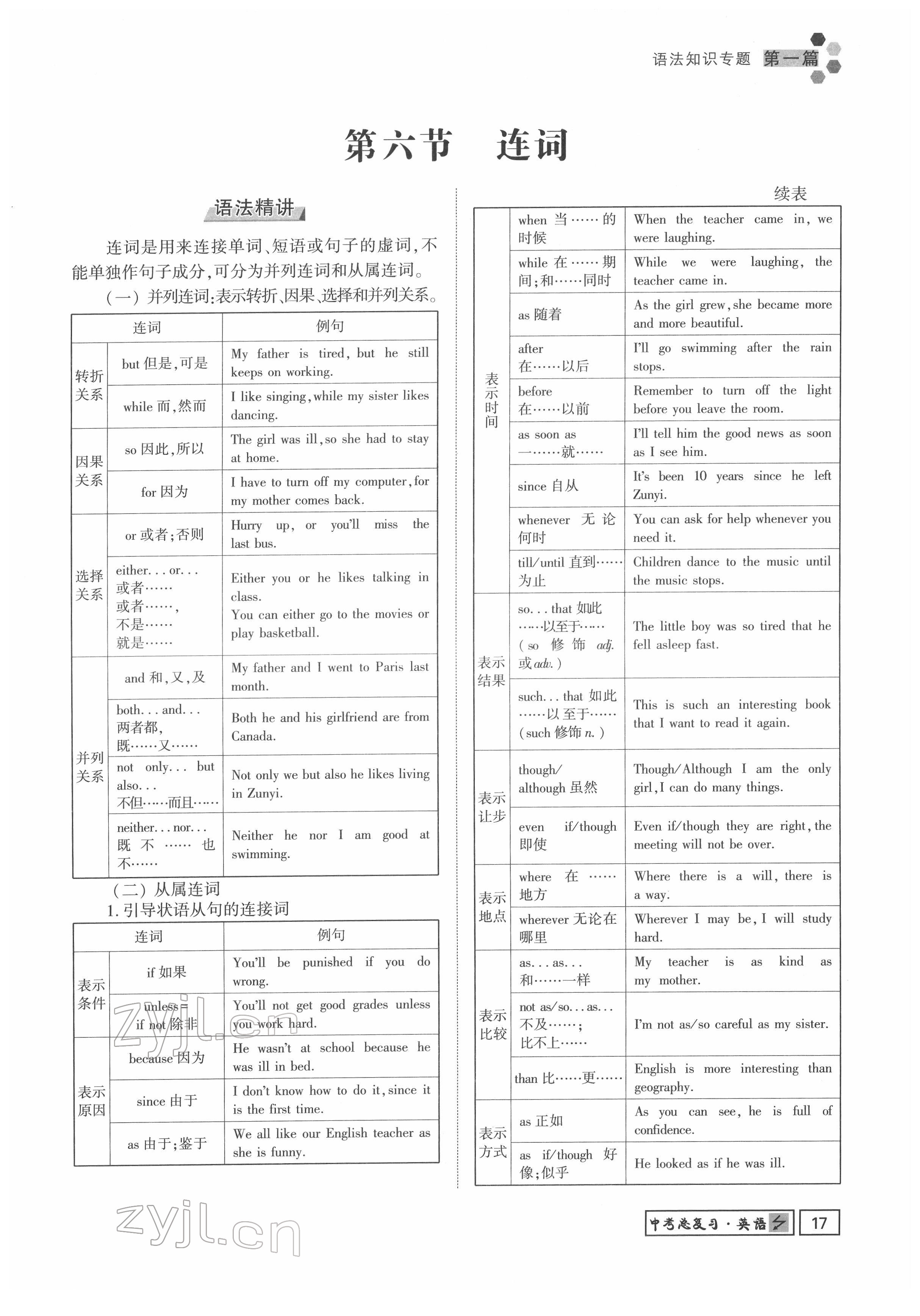 2022年地道中考貴陽中考總復(fù)習(xí)英語 參考答案第17頁