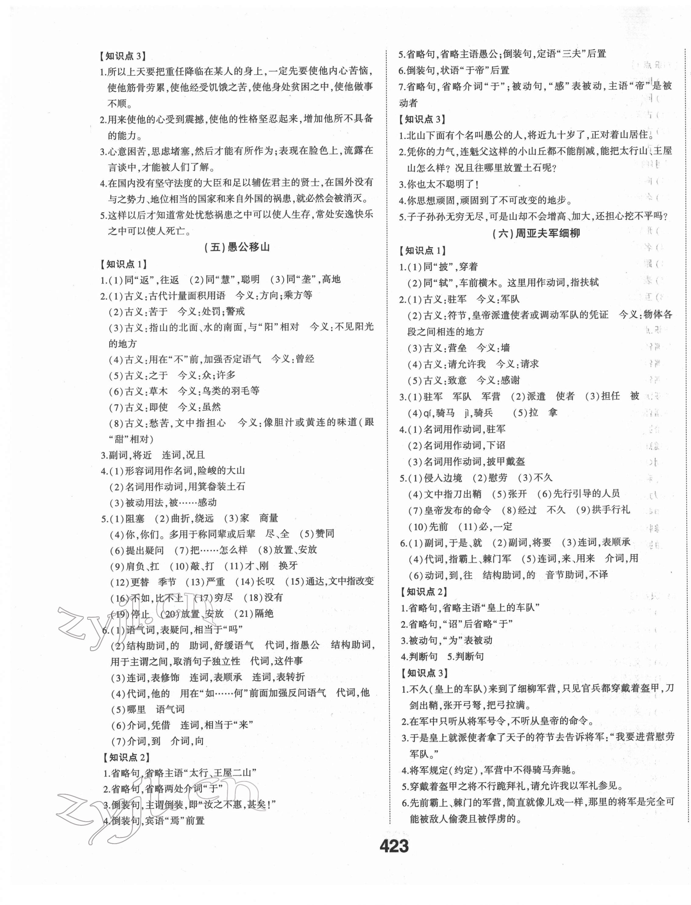 2022年中考備戰(zhàn)語文濟(jì)寧專版 第9頁