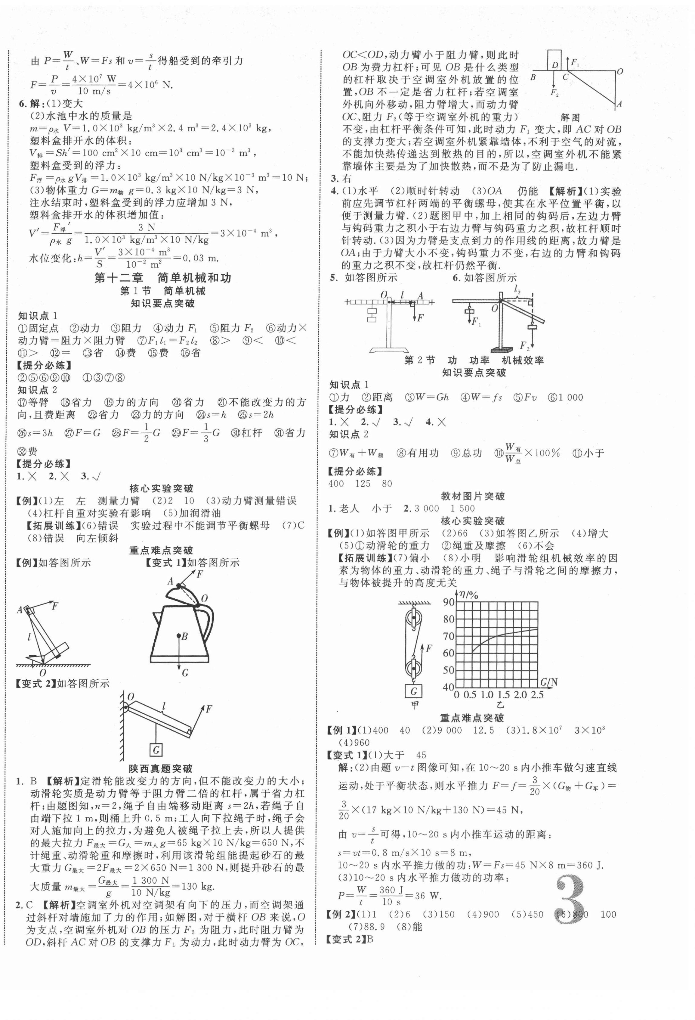 2022年中考新突破物理人教版陜西專版 第6頁(yè)