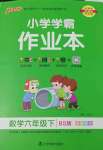 2022年小學(xué)學(xué)霸作業(yè)本六年級數(shù)學(xué)下冊北師大版