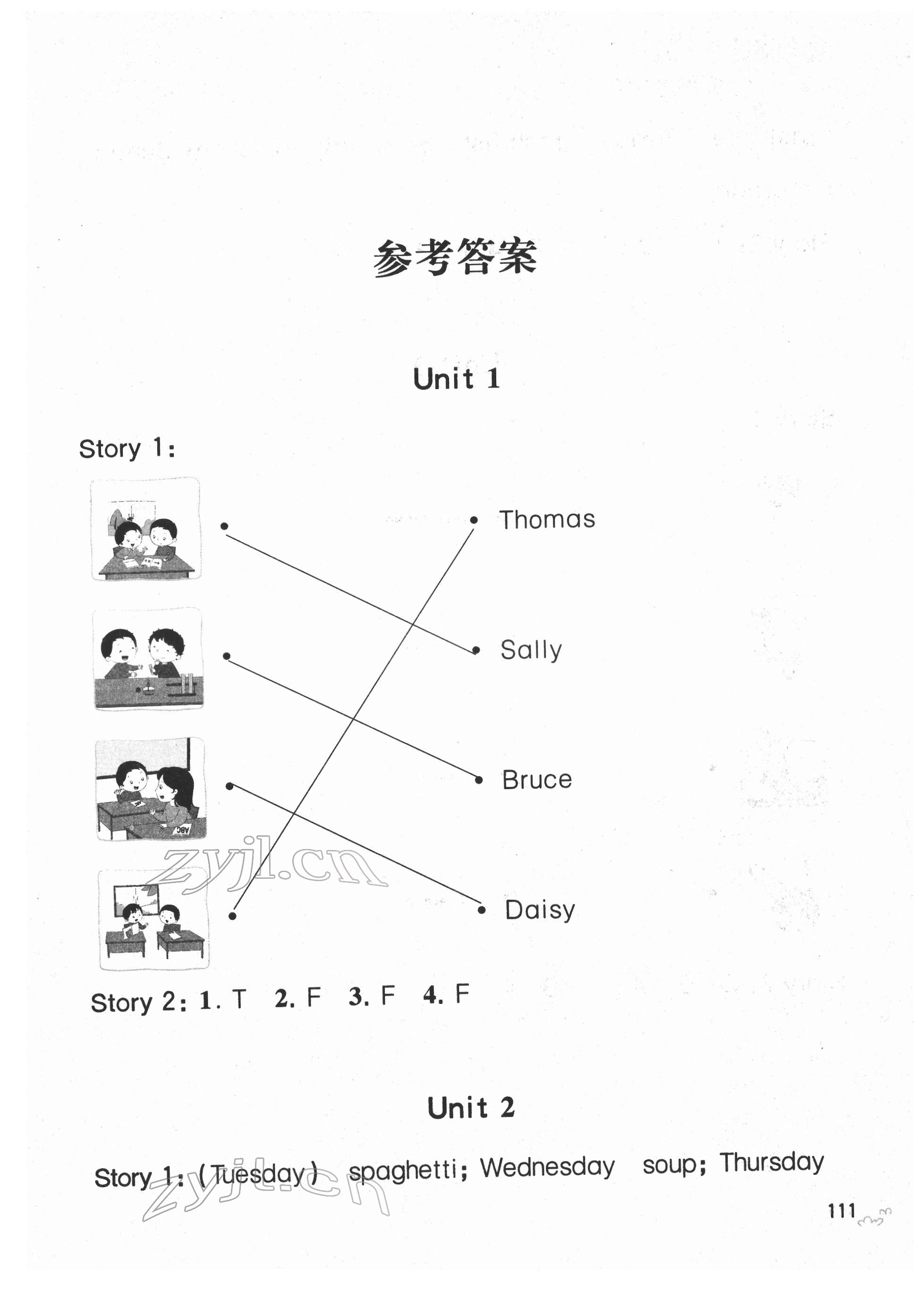 2022年小學(xué)英語(yǔ)閱讀新視野四年級(jí)下冊(cè)譯林版 第1頁(yè)