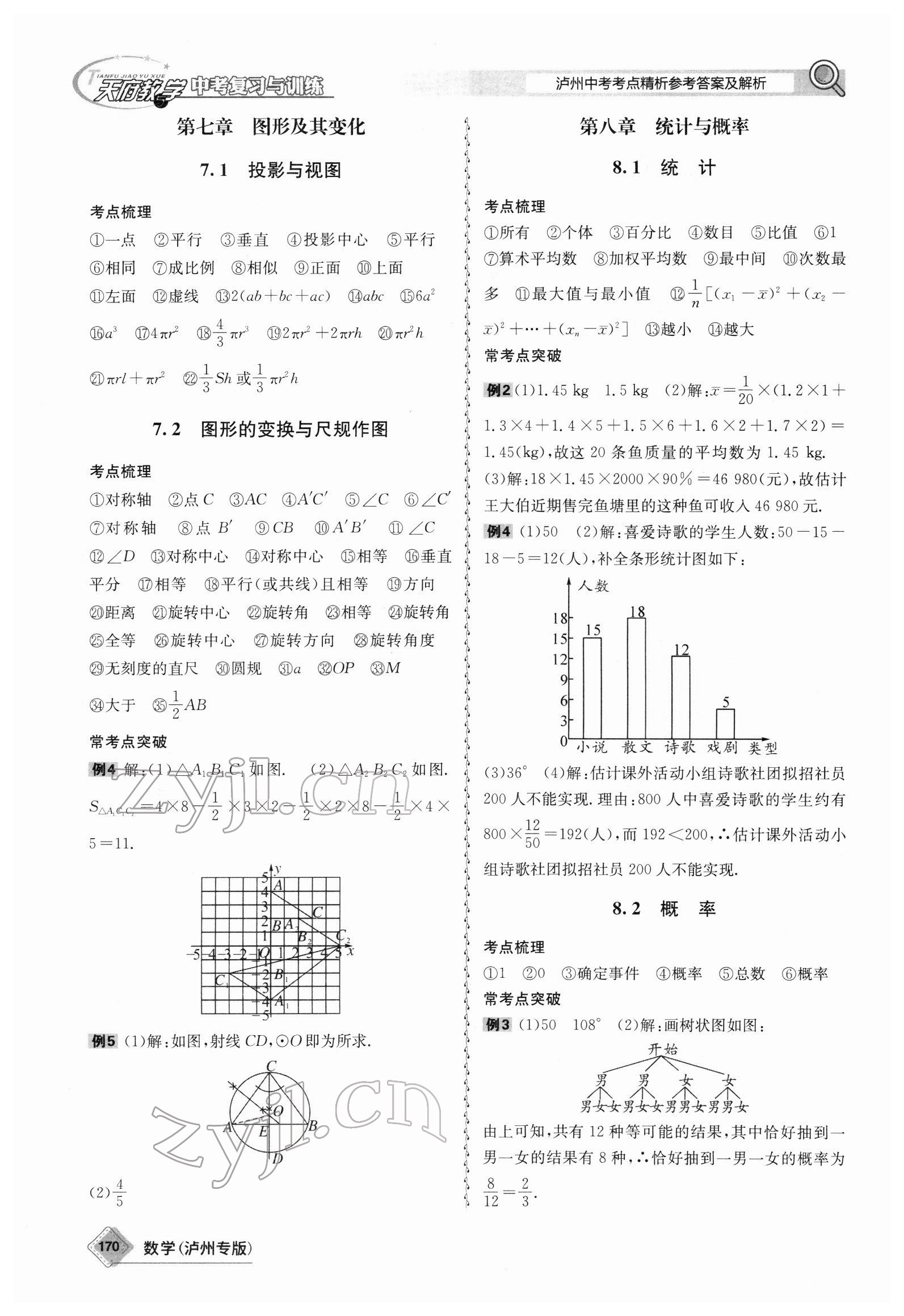 2022年天府教與學(xué)中考復(fù)習(xí)與訓(xùn)練數(shù)學(xué)瀘州專版 第8頁(yè)