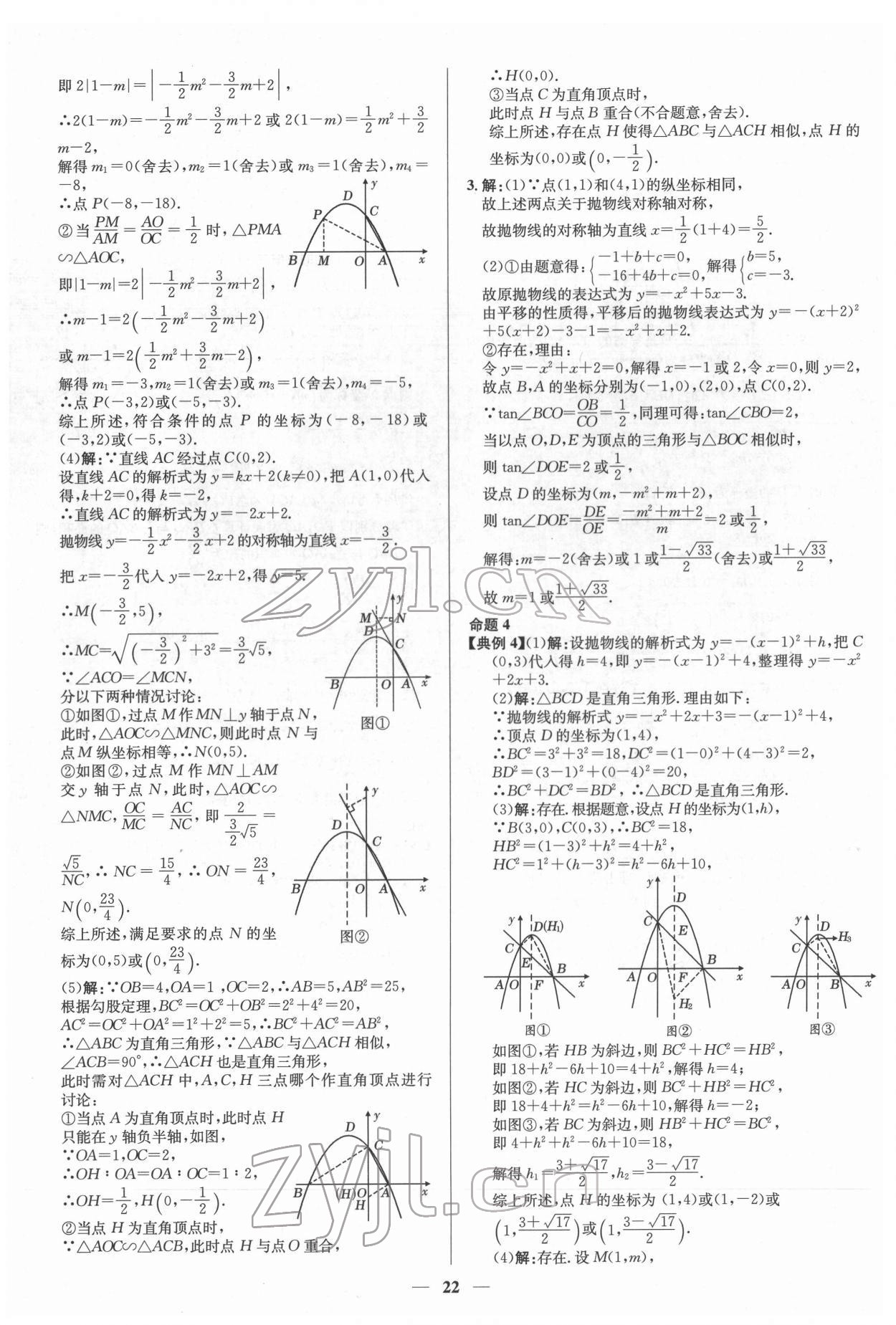 2022年中考對策數(shù)學(xué)臨沂專版 參考答案第22頁