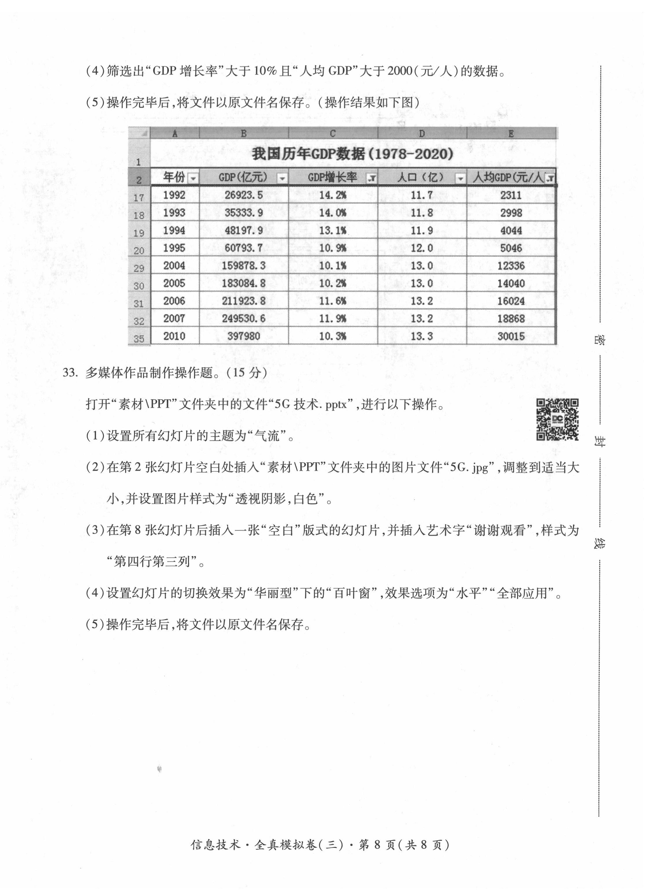 2022年本土攻略精準(zhǔn)復(fù)習(xí)方案九年級(jí)信息技術(shù) 第24頁(yè)