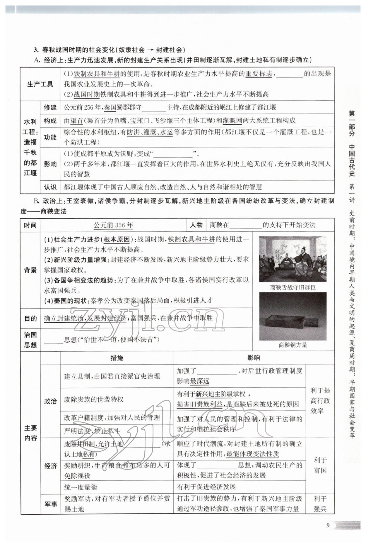 2022年中考啟航歷史人教版 參考答案第13頁