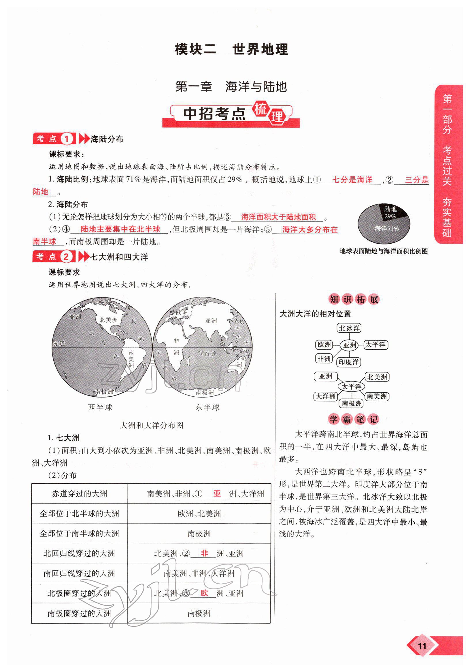 2022年新思路黑龍江教育出版社地理河南 參考答案第31頁(yè)