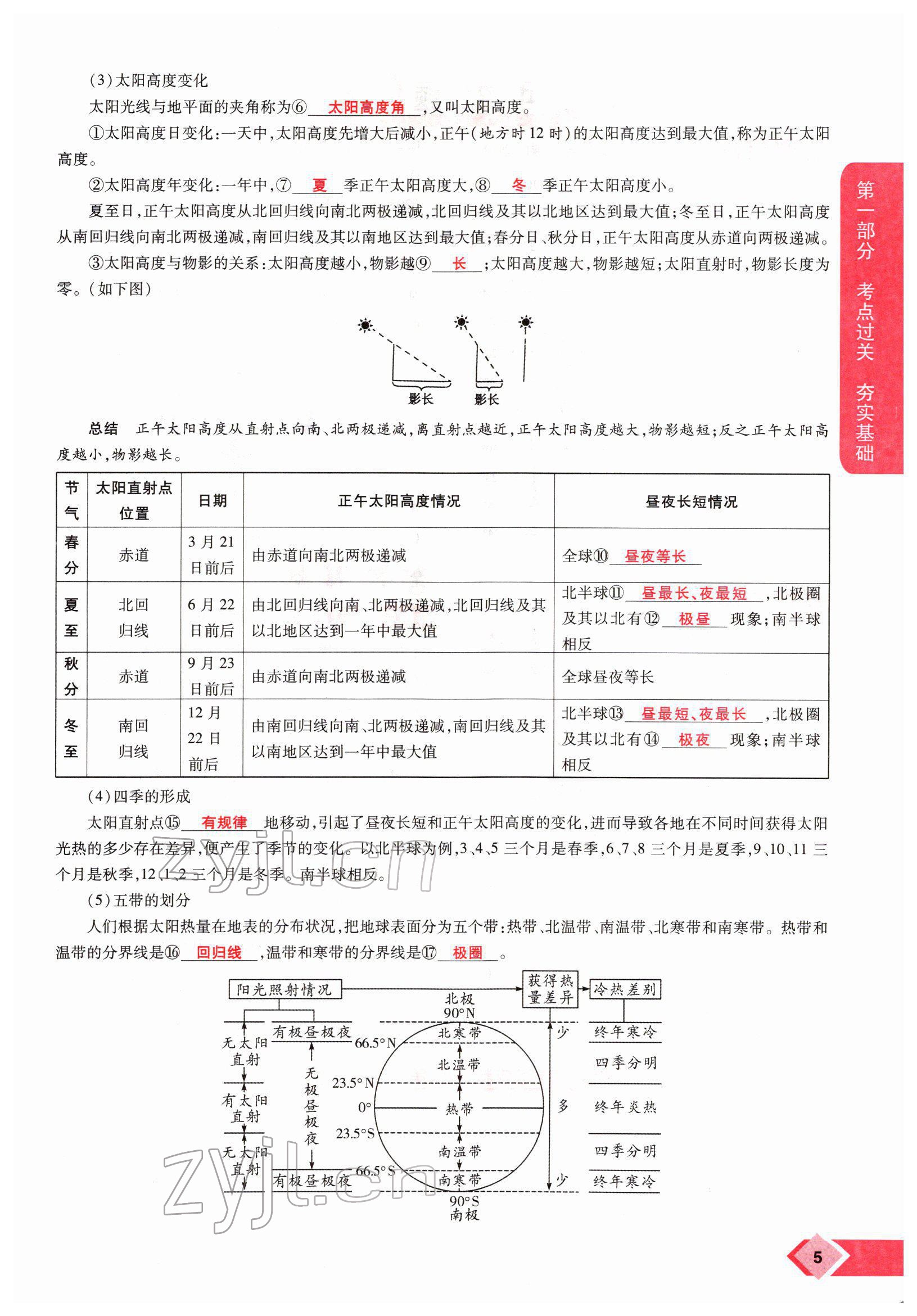 2022年新思路黑龍江教育出版社地理河南 參考答案第7頁