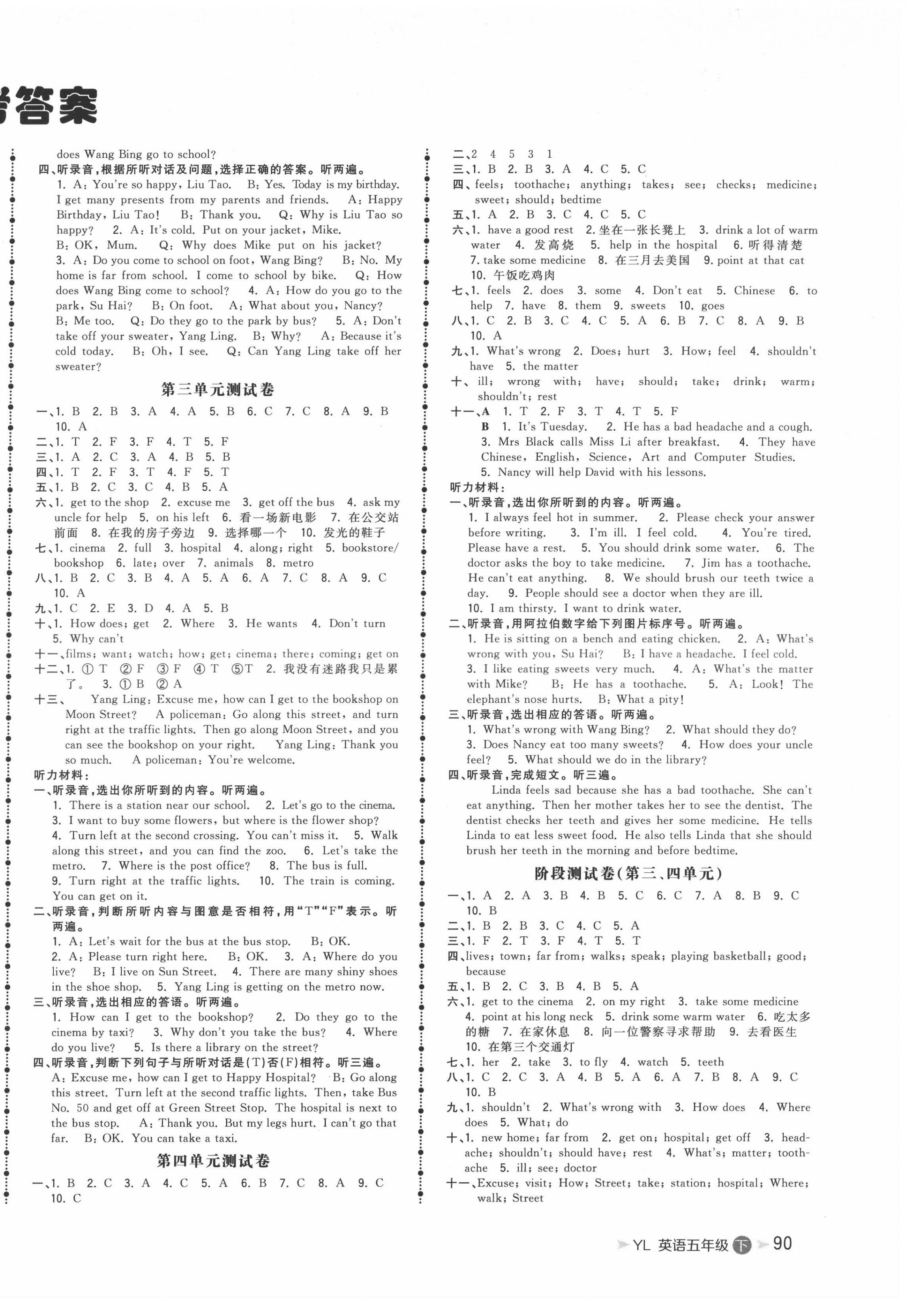 2022年智慧翔奪冠金卷五年級(jí)英語下冊譯林版 第2頁