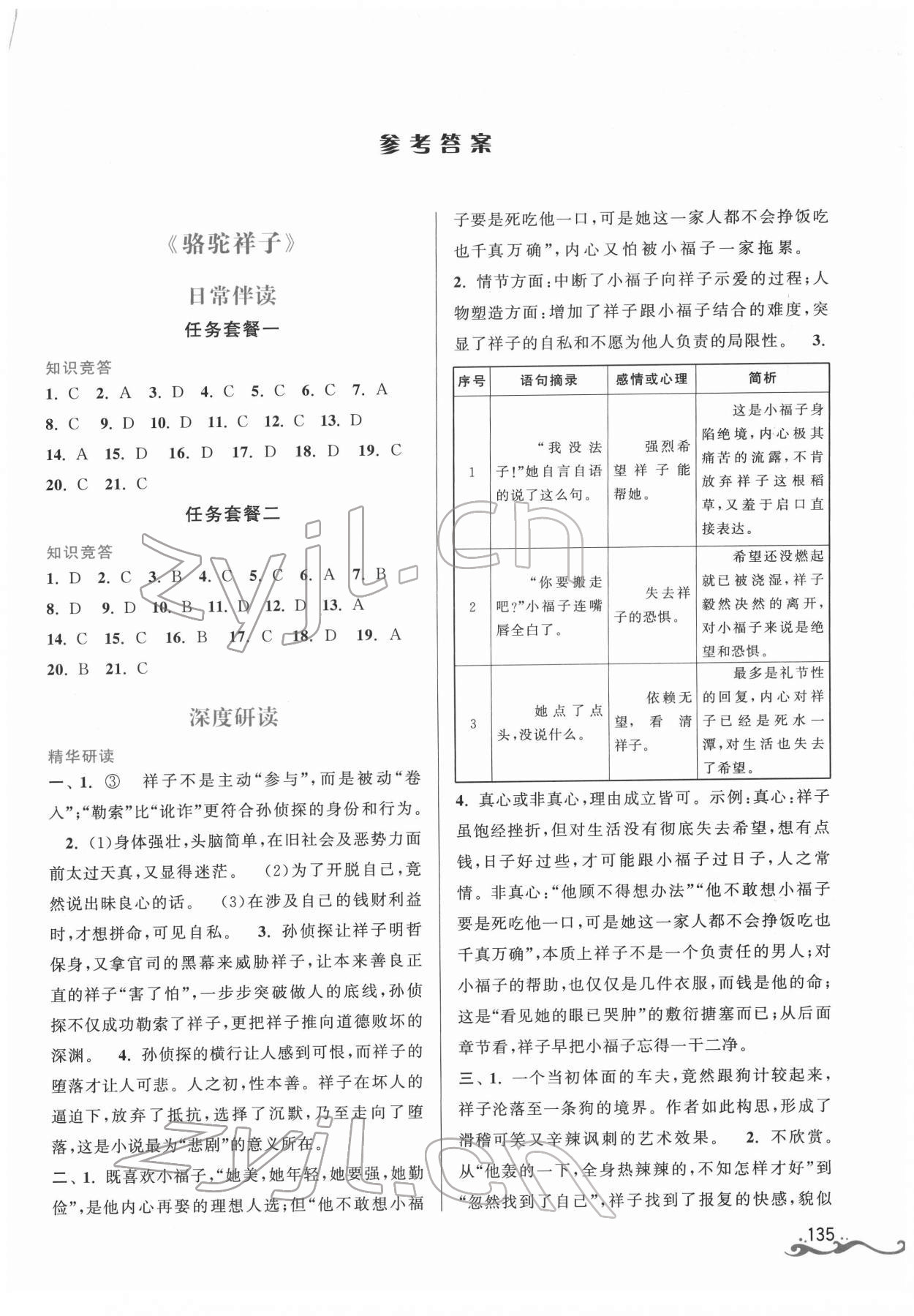 2022年初中名著導伴研七年級下冊 第1頁