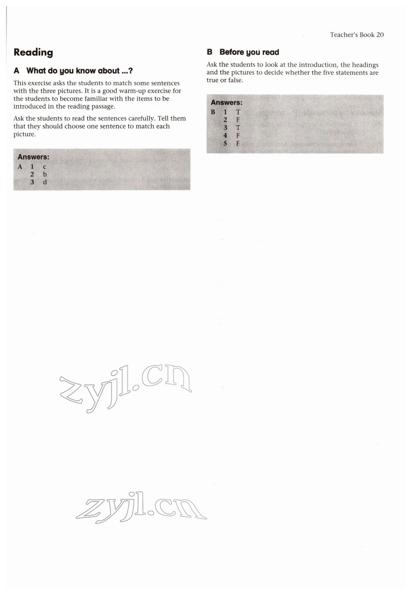 2022年教材課本九年級(jí)英語(yǔ)第二學(xué)期滬教版五四制 參考答案第38頁(yè)