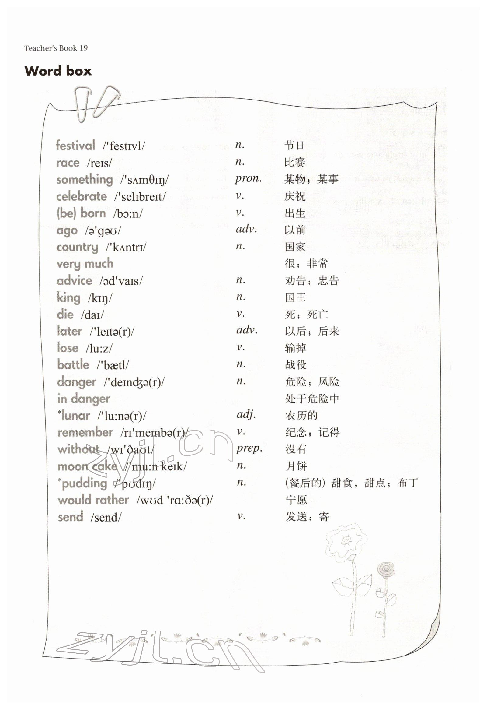 2022年教材課本六年級英語下冊滬教版54制 參考答案第31頁