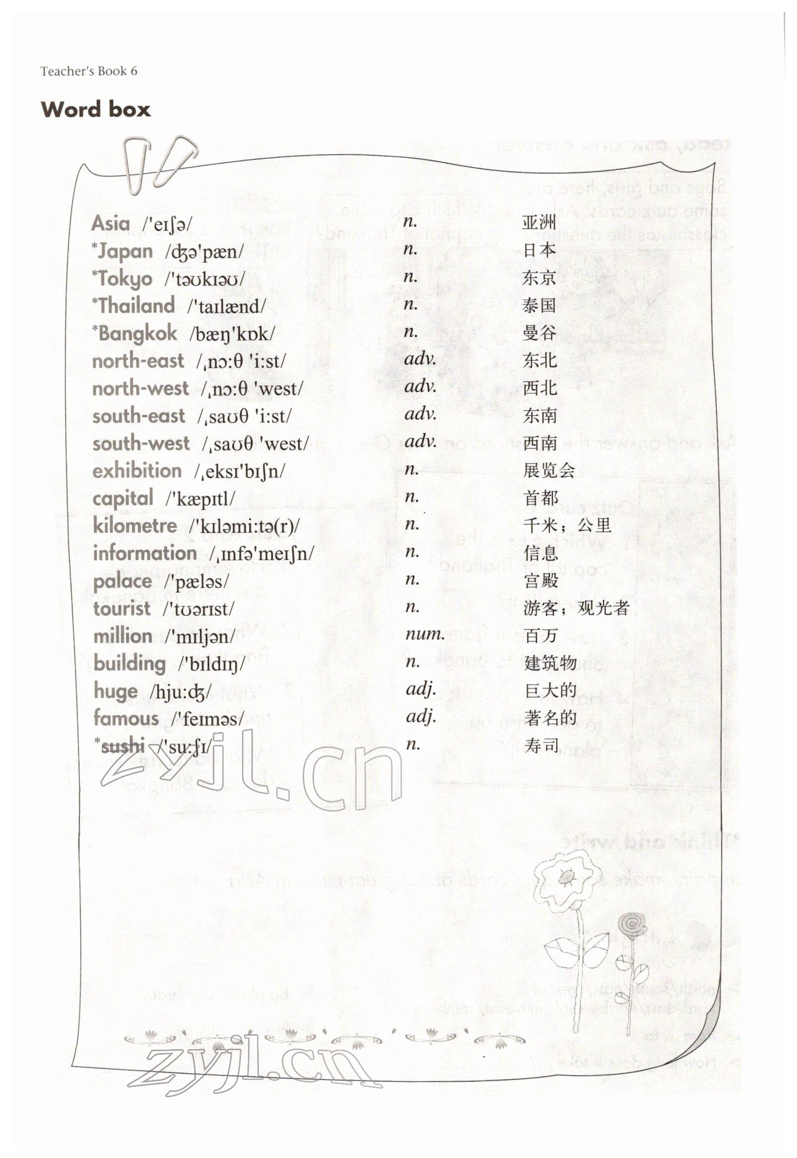 2022年教材課本六年級英語下冊滬教版54制 參考答案第9頁