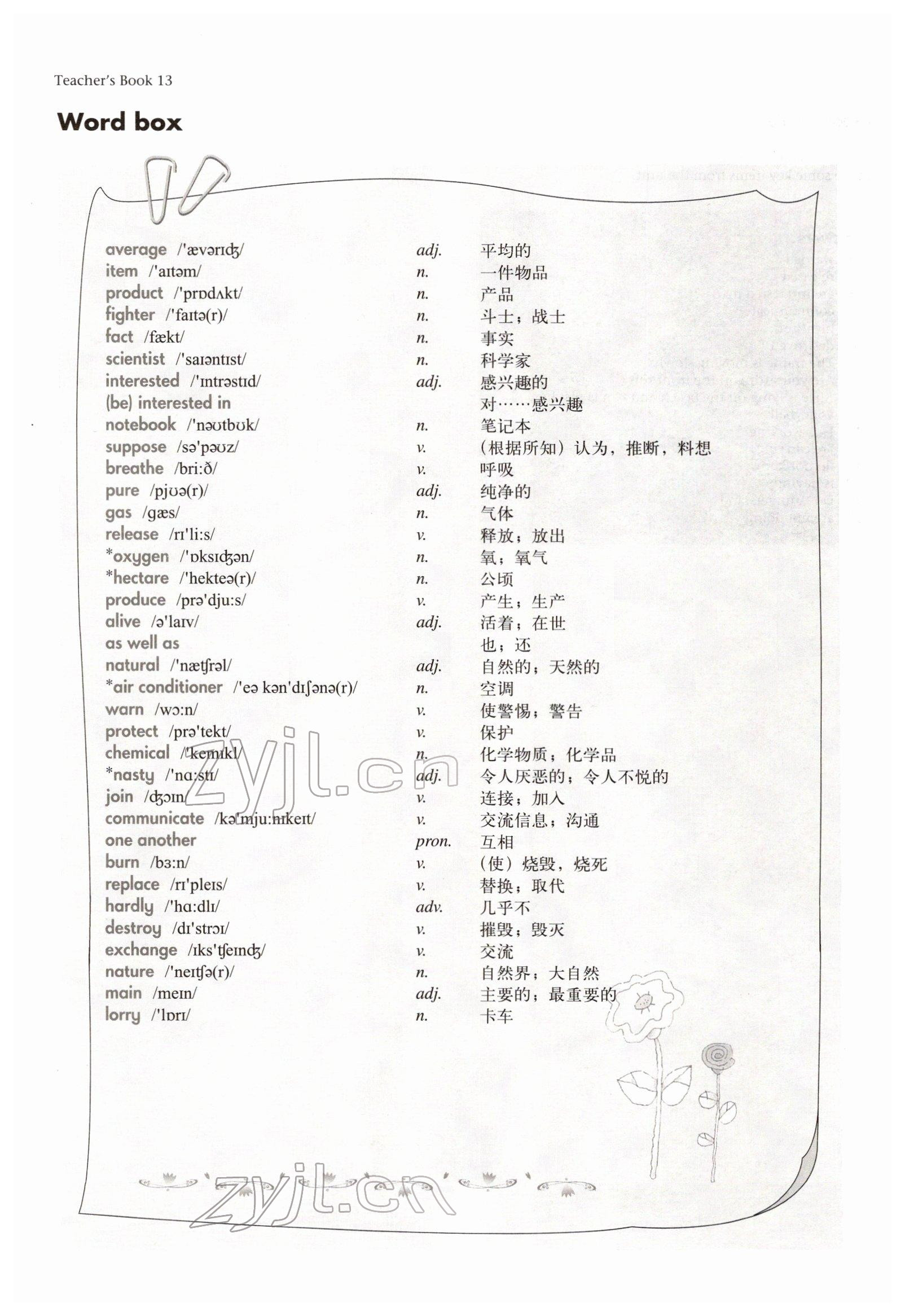 2022年教材課本八年級英語第二學(xué)期滬教版五四制 參考答案第25頁