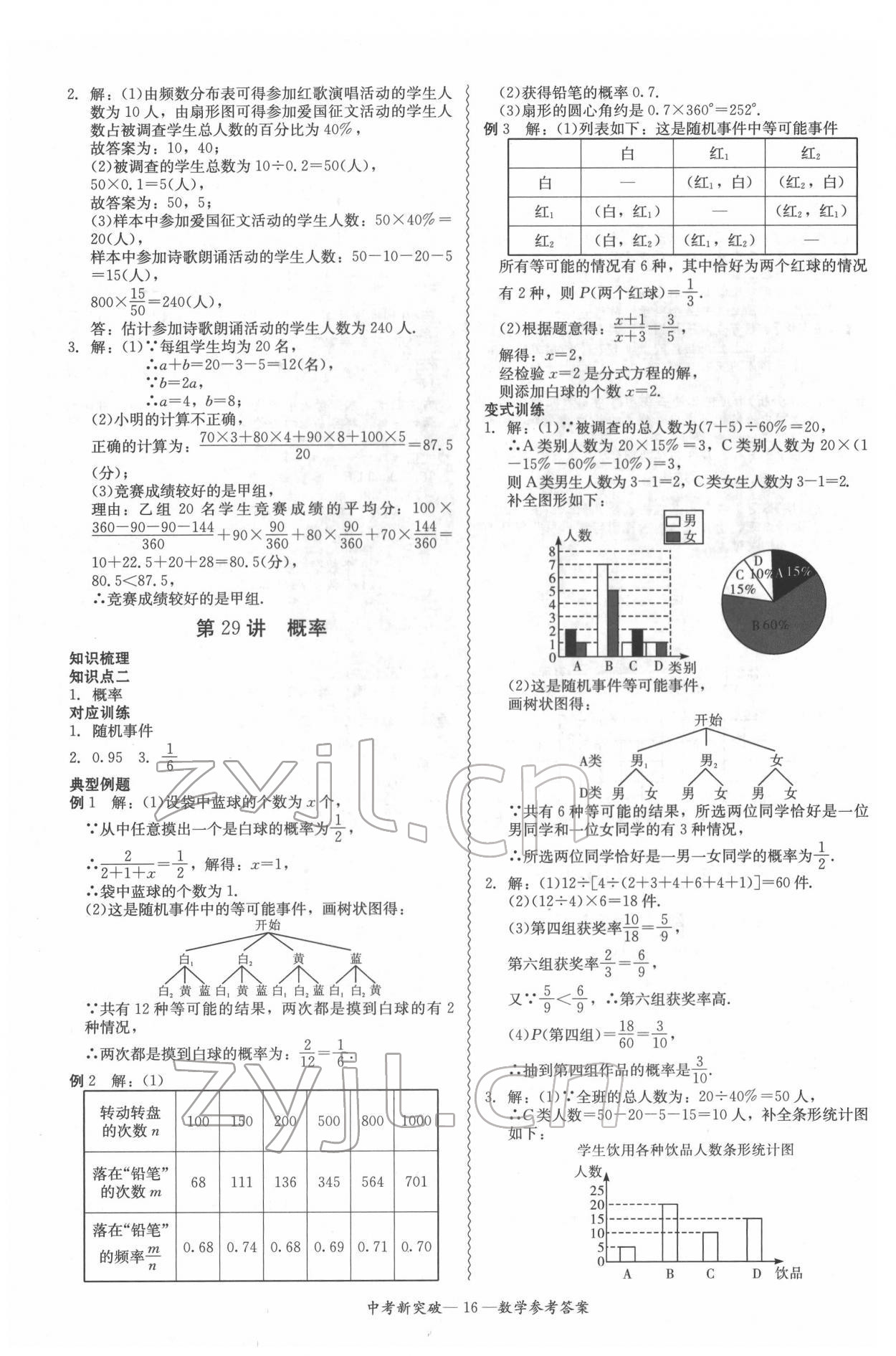 2022年中考新突破精準(zhǔn)備考數(shù)學(xué) 第16頁