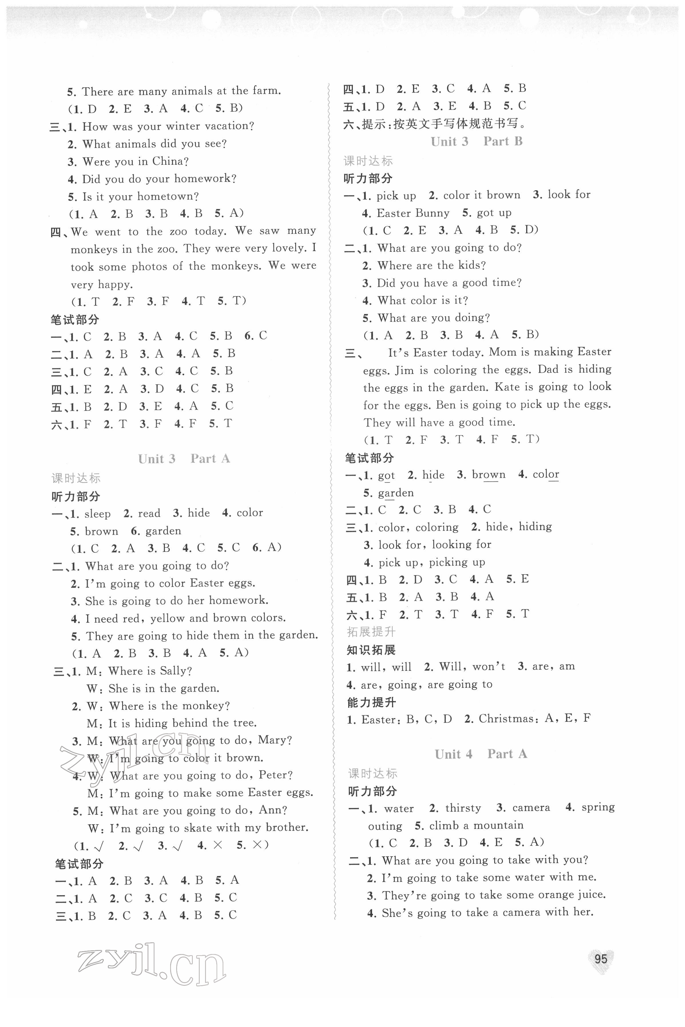 2022年新課程學(xué)習(xí)與測(cè)評(píng)同步學(xué)習(xí)五年級(jí)英語(yǔ)下冊(cè)福建教育版 第3頁(yè)