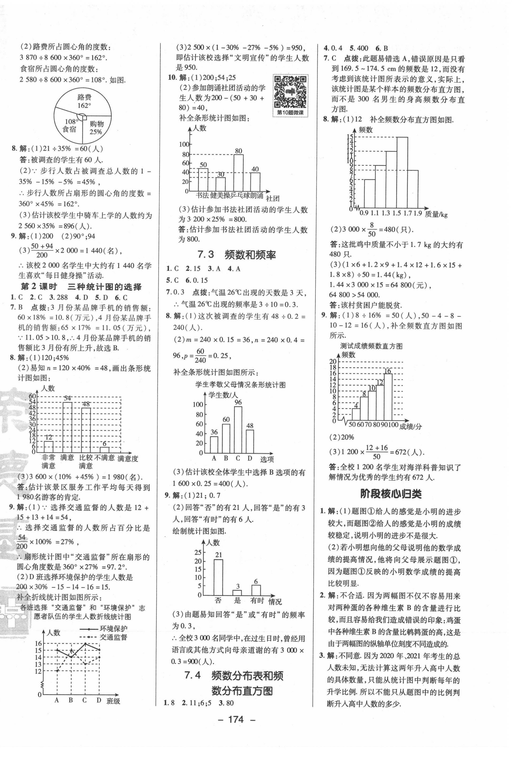 2022年綜合應(yīng)用創(chuàng)新題典中點八年級數(shù)學(xué)下冊蘇科版 參考答案第2頁