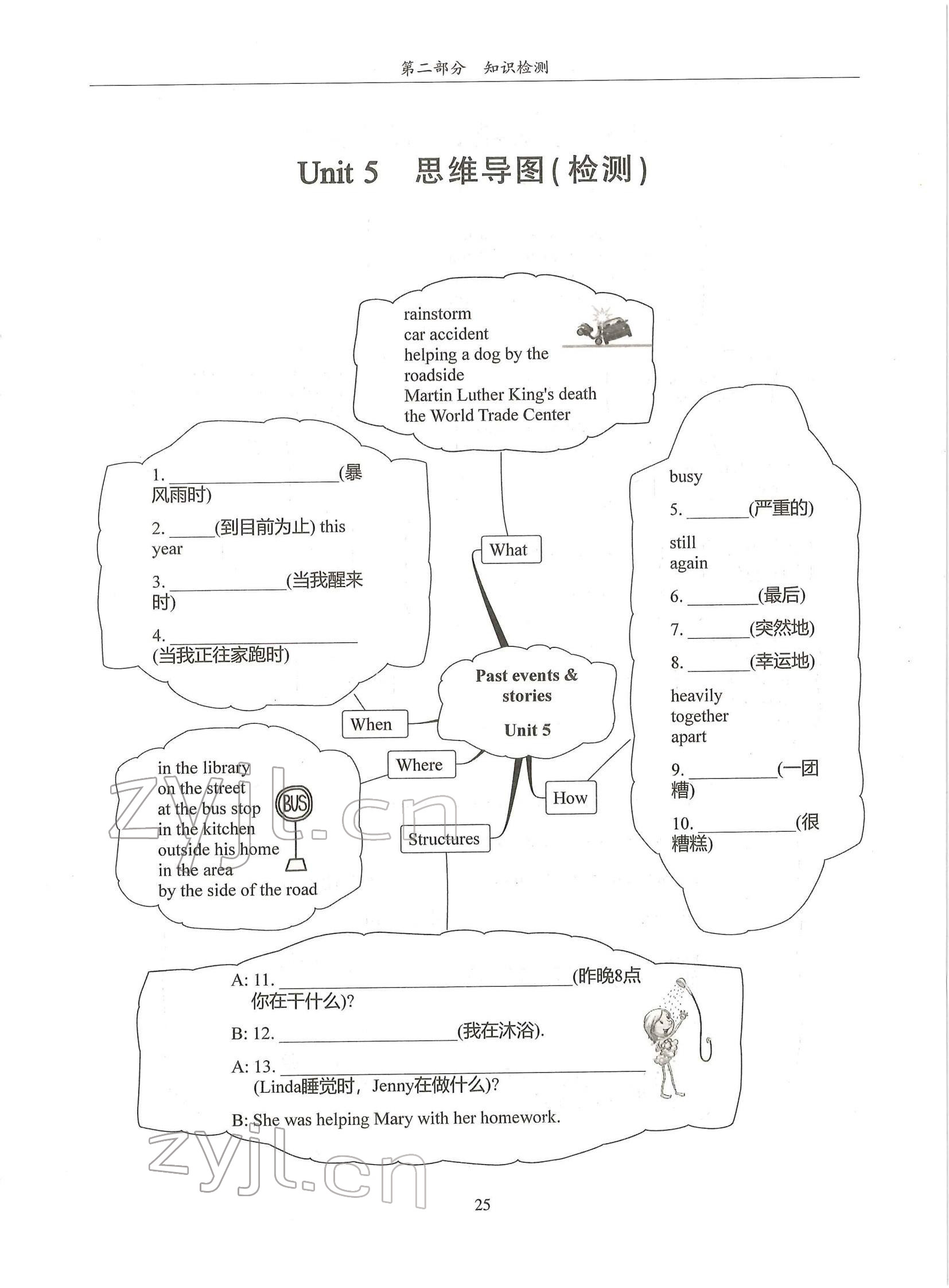 2022年指南針高分必備八年級英語下冊人教版 參考答案第53頁