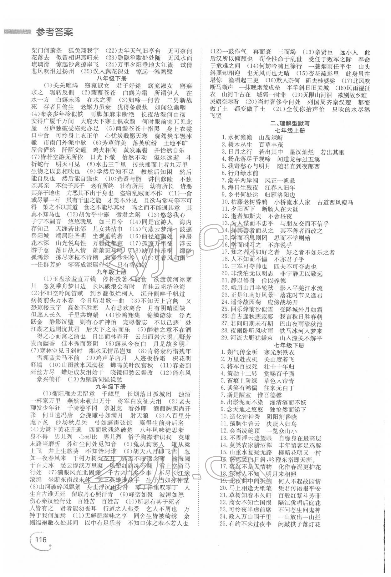 2022年全效學(xué)習(xí)中考學(xué)練測語文長沙專版 第4頁