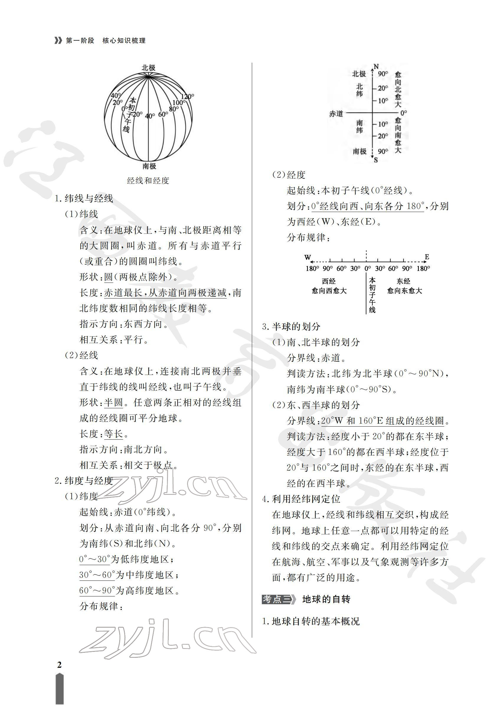 2022年芝麻開花學考方略地理人教版 參考答案第4頁
