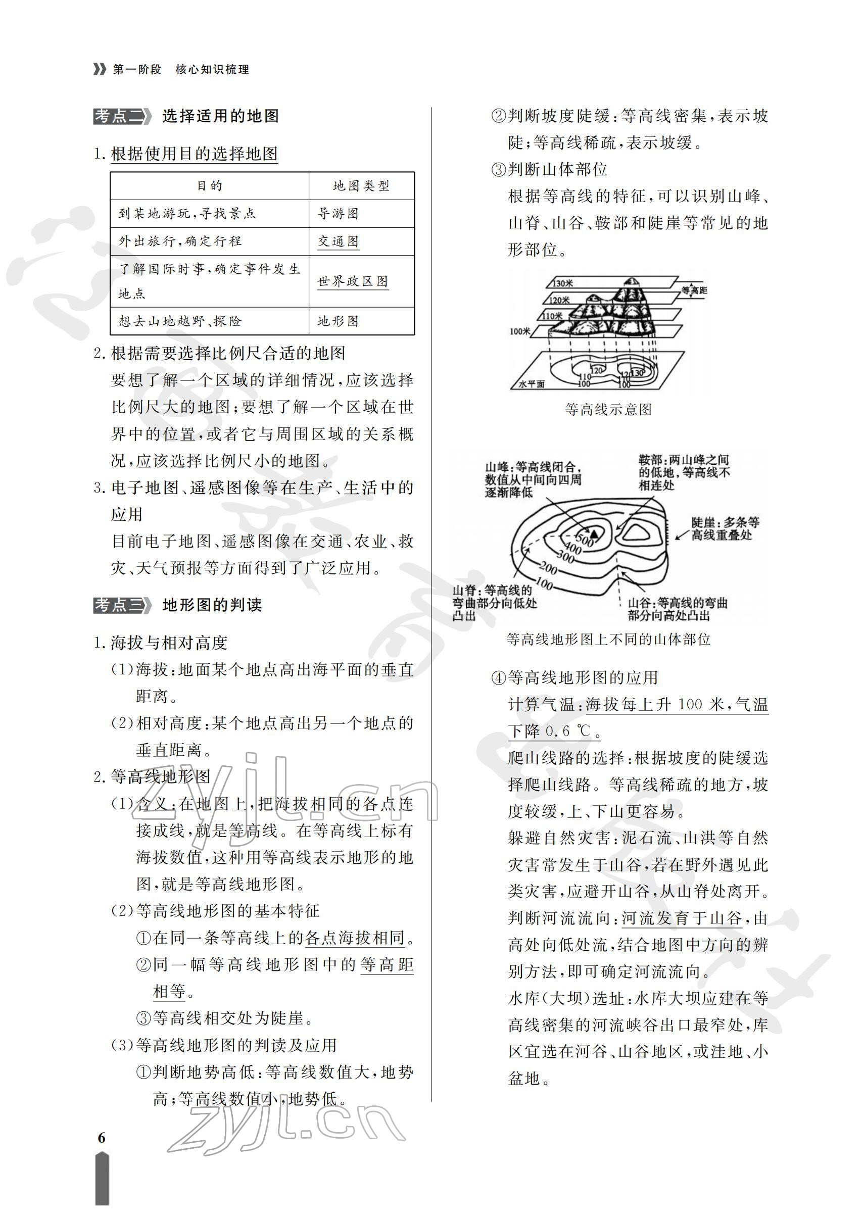 2022年芝麻开花学考方略地理人教版 参考答案第8页