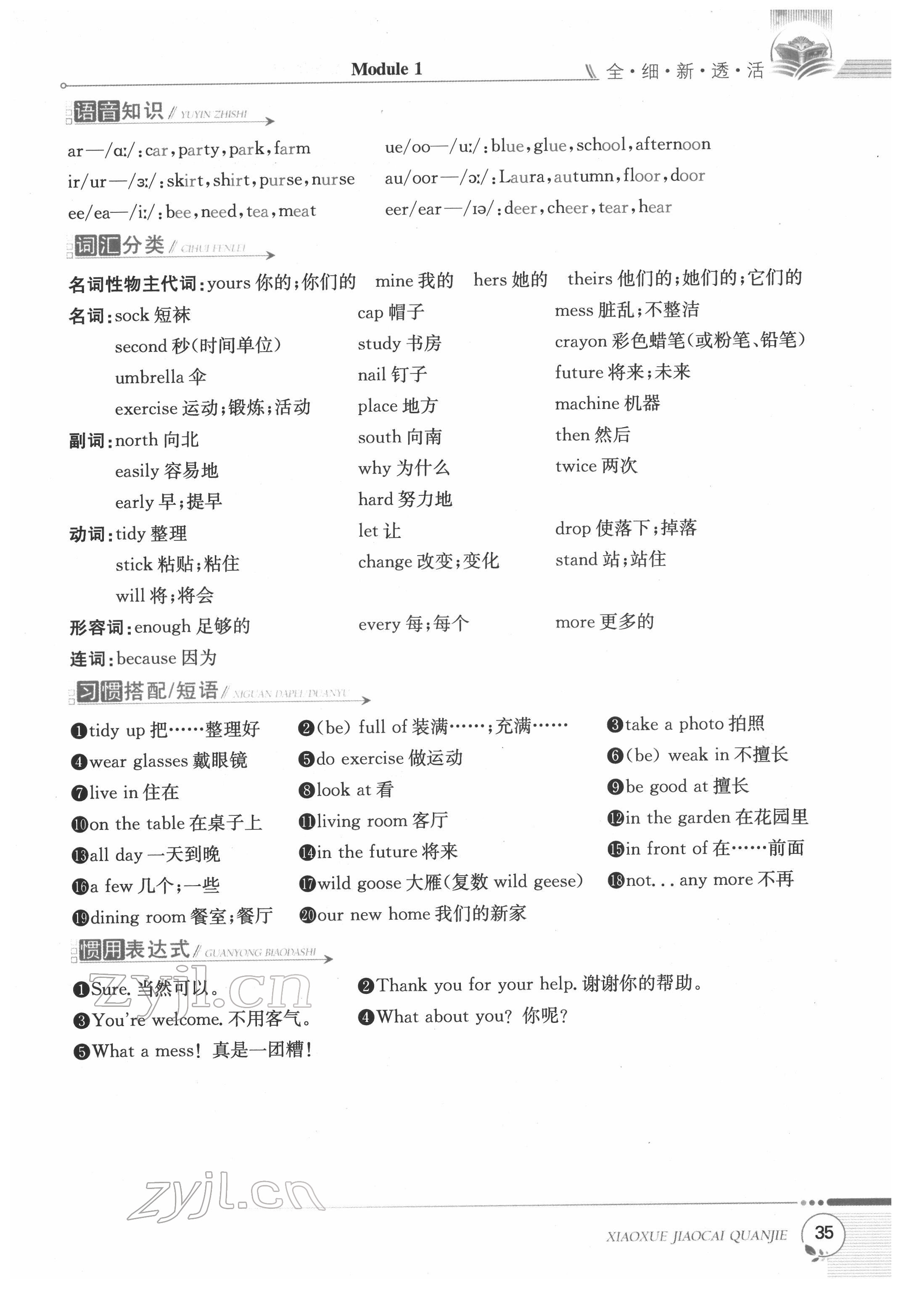 2022年教材課本五年級英語下冊滬教版 第35頁